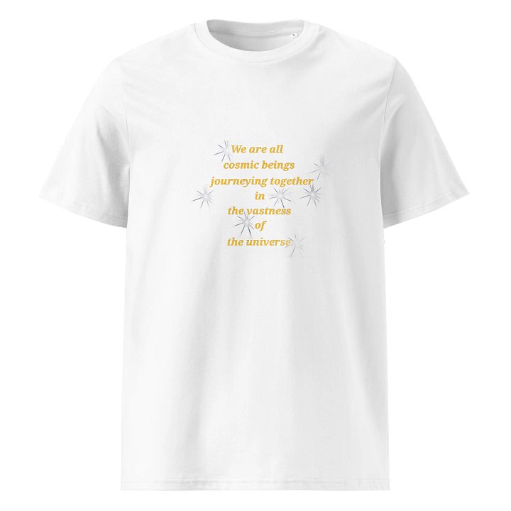 Cosmic Journey Unisex Organic T-Shirt product image (1)