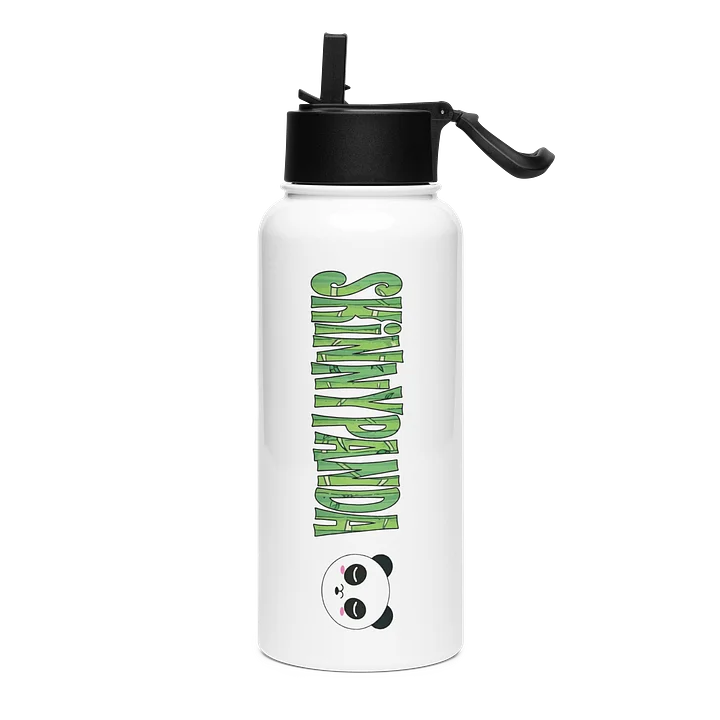 Stainless Steel Bottle with Straw product image (2)