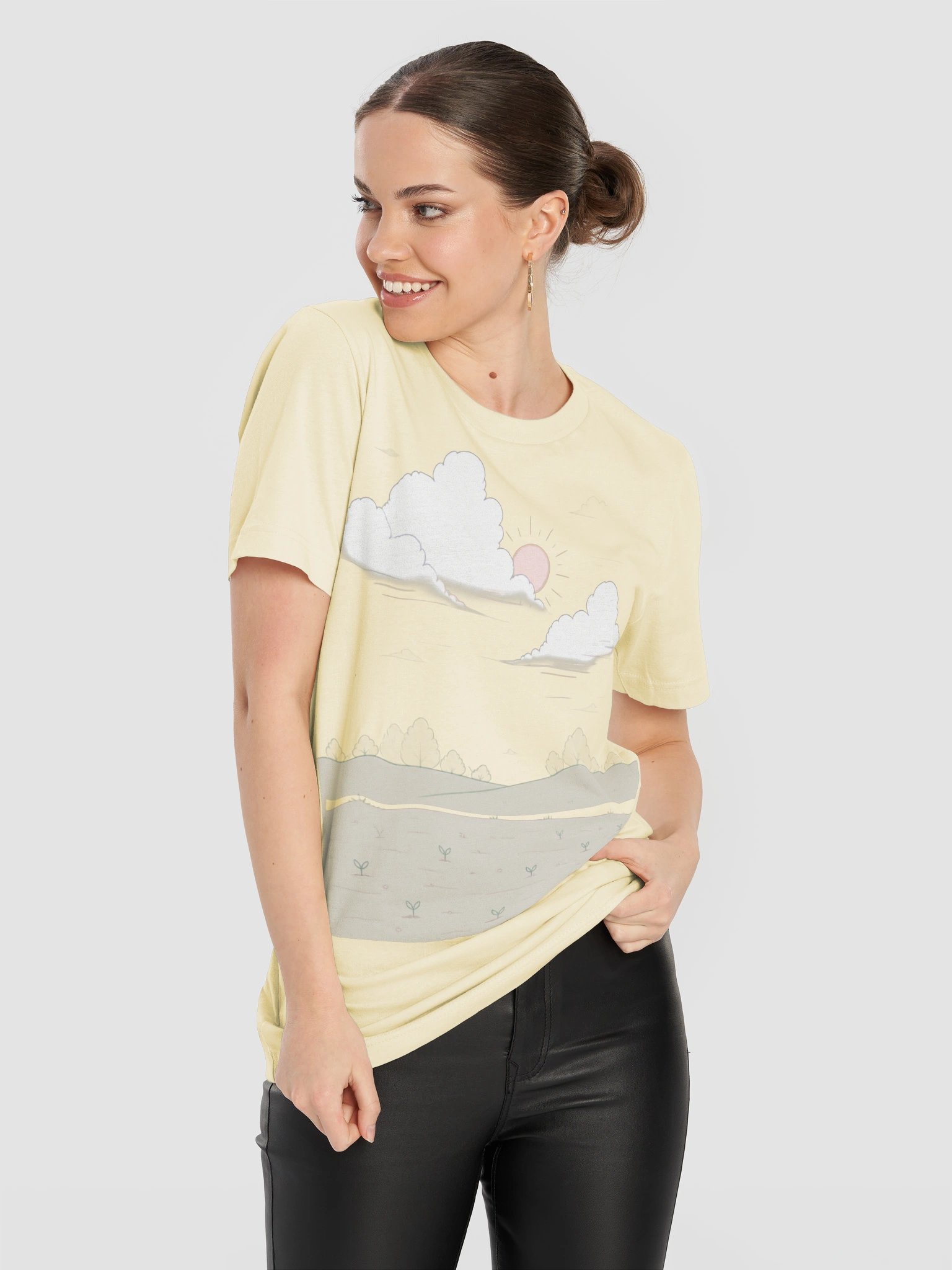 Camiseta "Sin lluvia, no hay flores" product image (96)