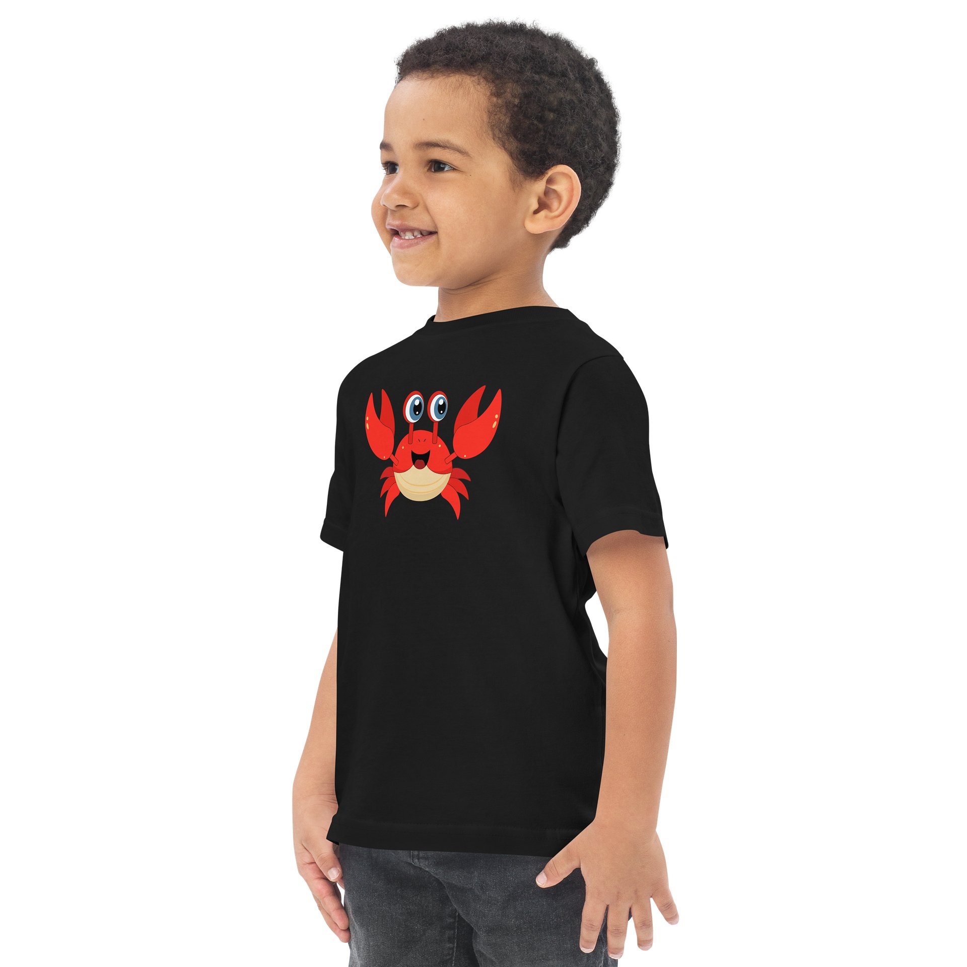 Sea Friends Crab Toddler Jersey T-Shirt product image (7)