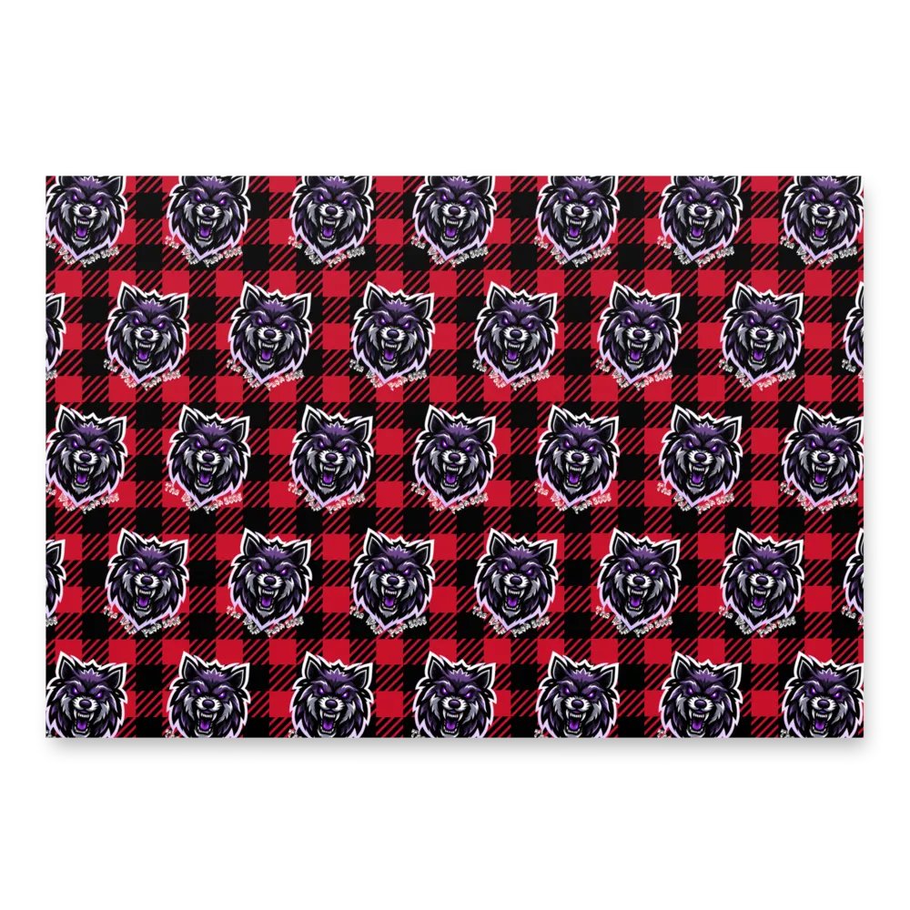 Fierce Wolf Pack Wrapping Paper Set product image (1)