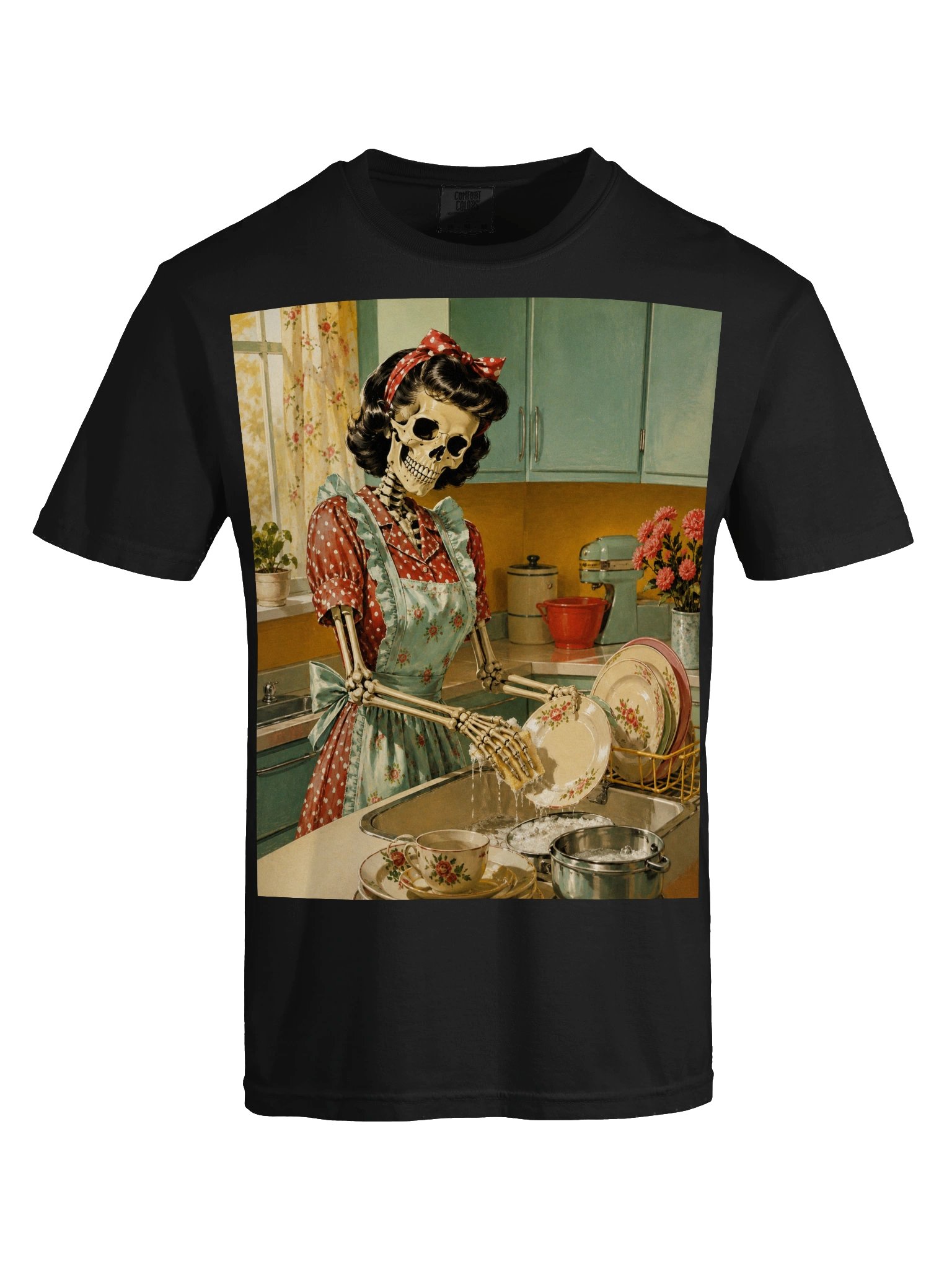 Dead Tired of Dishes T-Shirt product image (15)