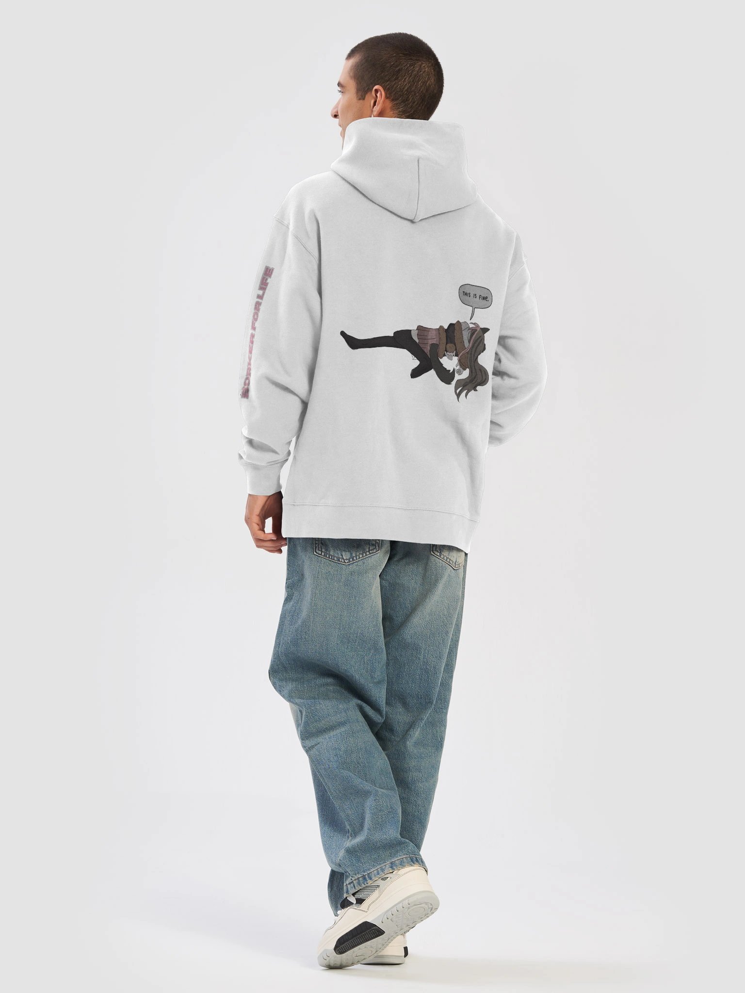White PupHoodieee product image (6)