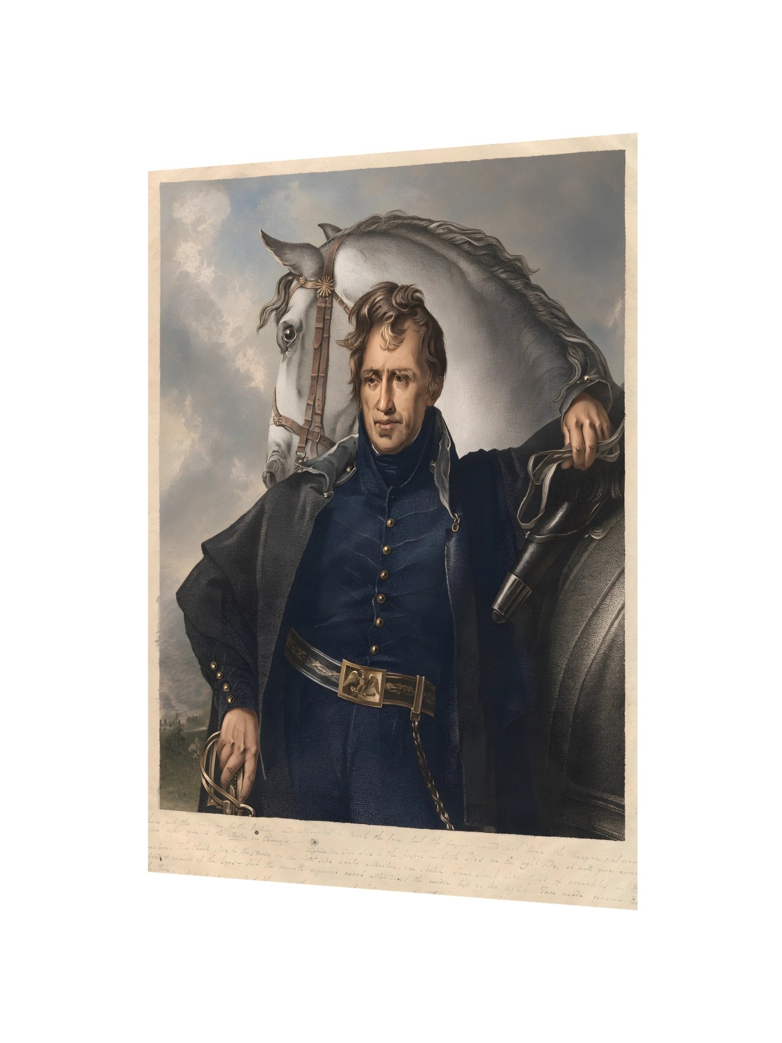 Andrew Jackson Portrait with Horse Poster product image (4)