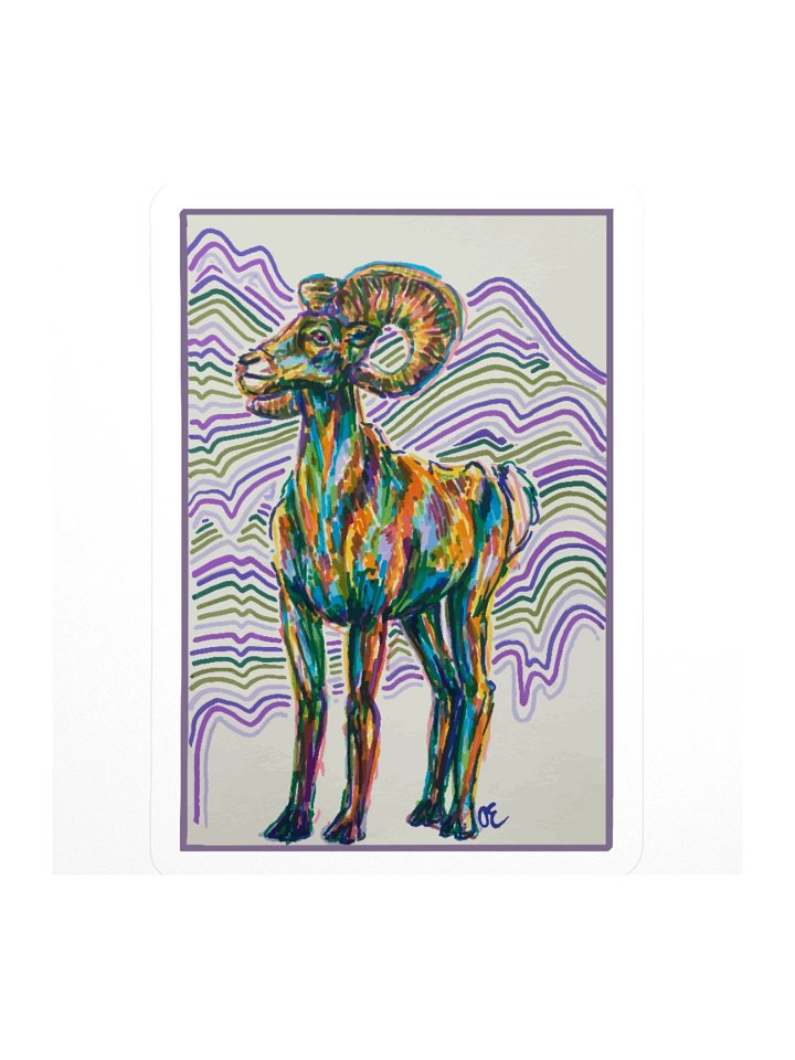 King of the Ridge Sticker product image (1)