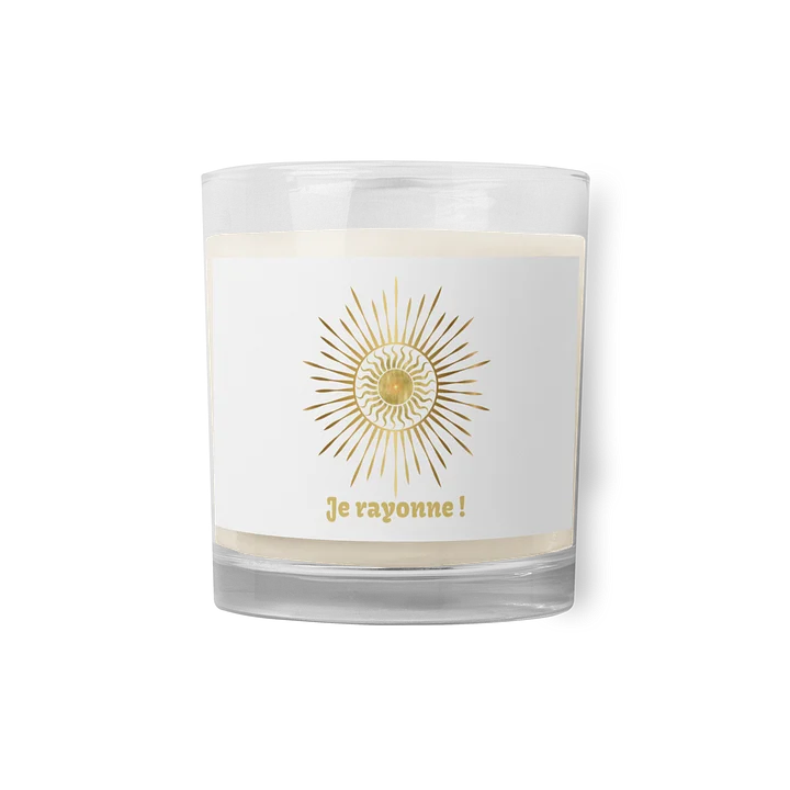 ​✨ Bougie "Je Rayonne" : Affirmation & Éclat Solaire product image (1)