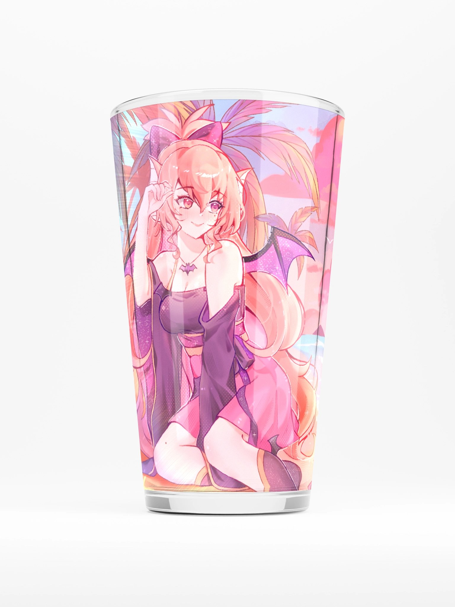 Sunset Bat Glass product image (1)