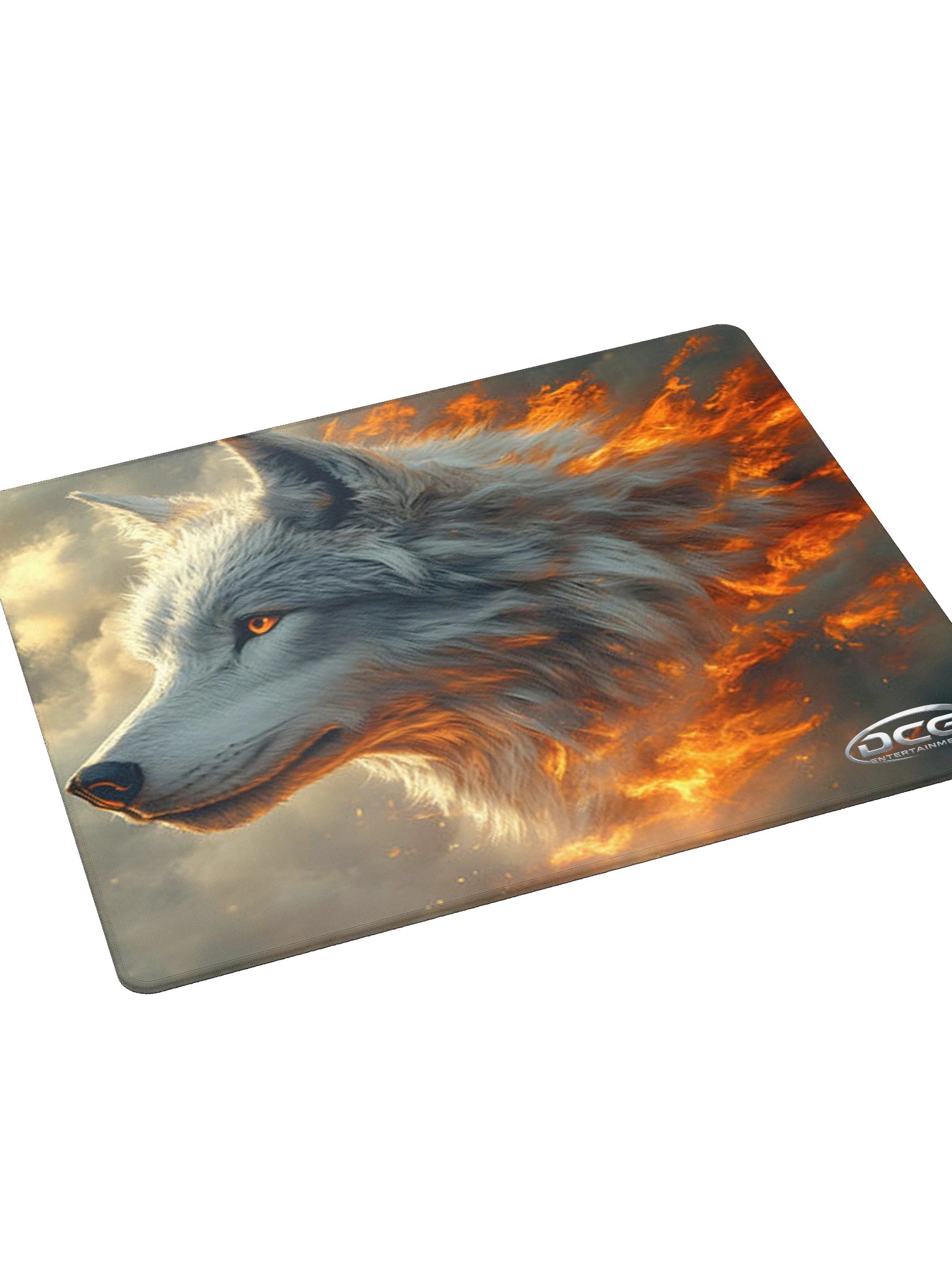 Flaming Wolf Gaming Mouse Pad product image (3)