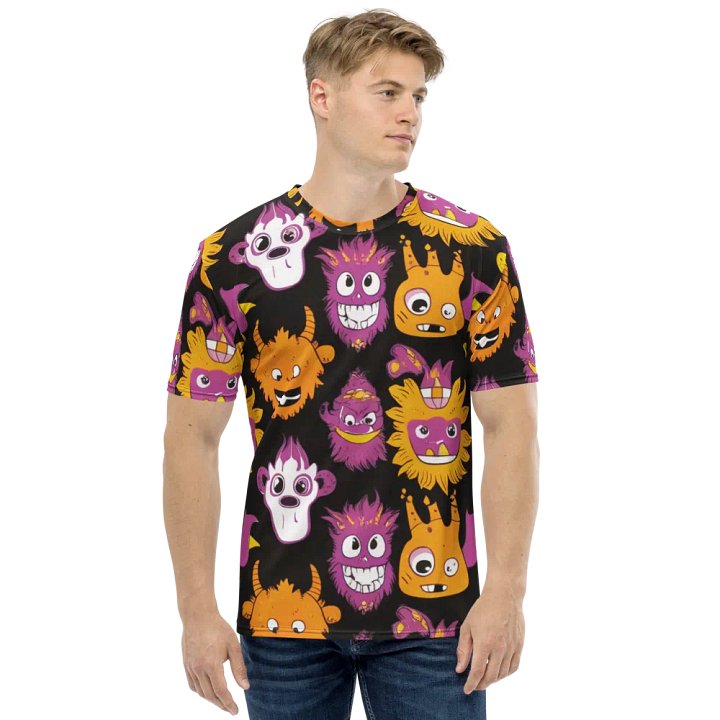 Spooky Monsters Spectacle T Shirt product image (1)