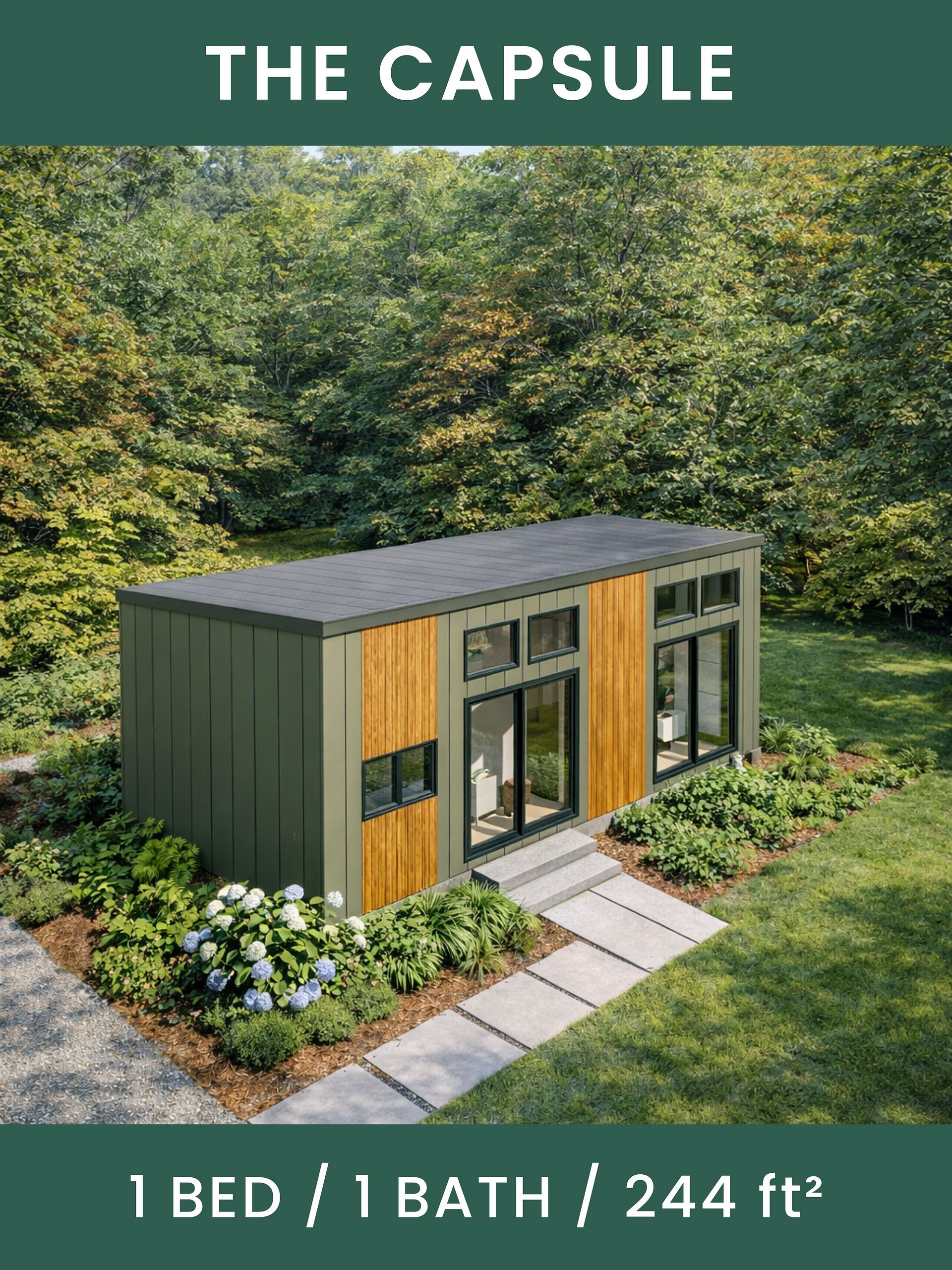 The Capsule Tiny House Blueprint Set (CAD File + Materials List) product image (2)