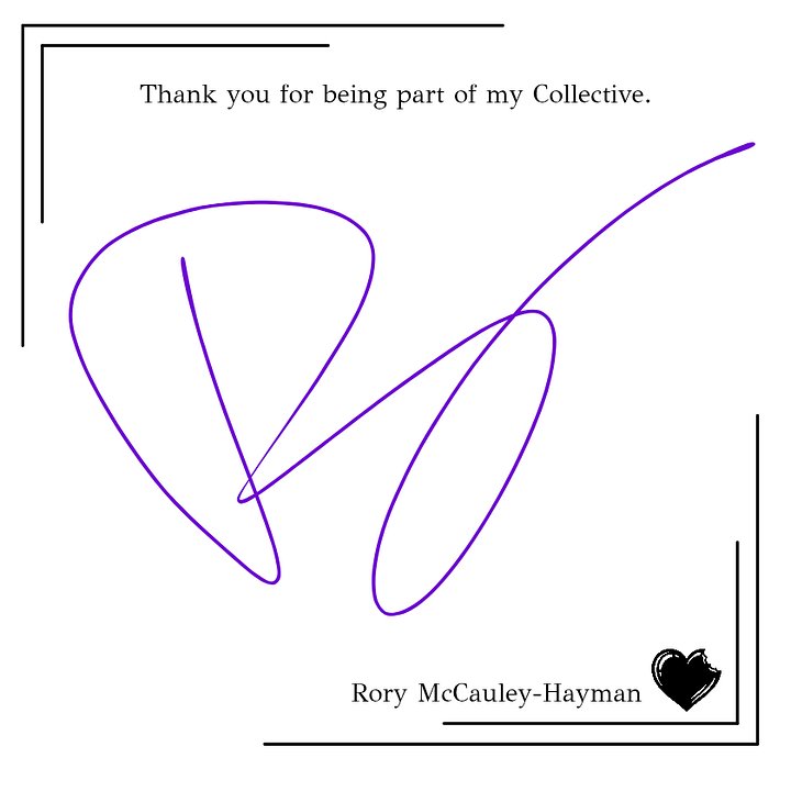 Bookplate Sticker Signed by Rory McCauley-Hayman product image (5)