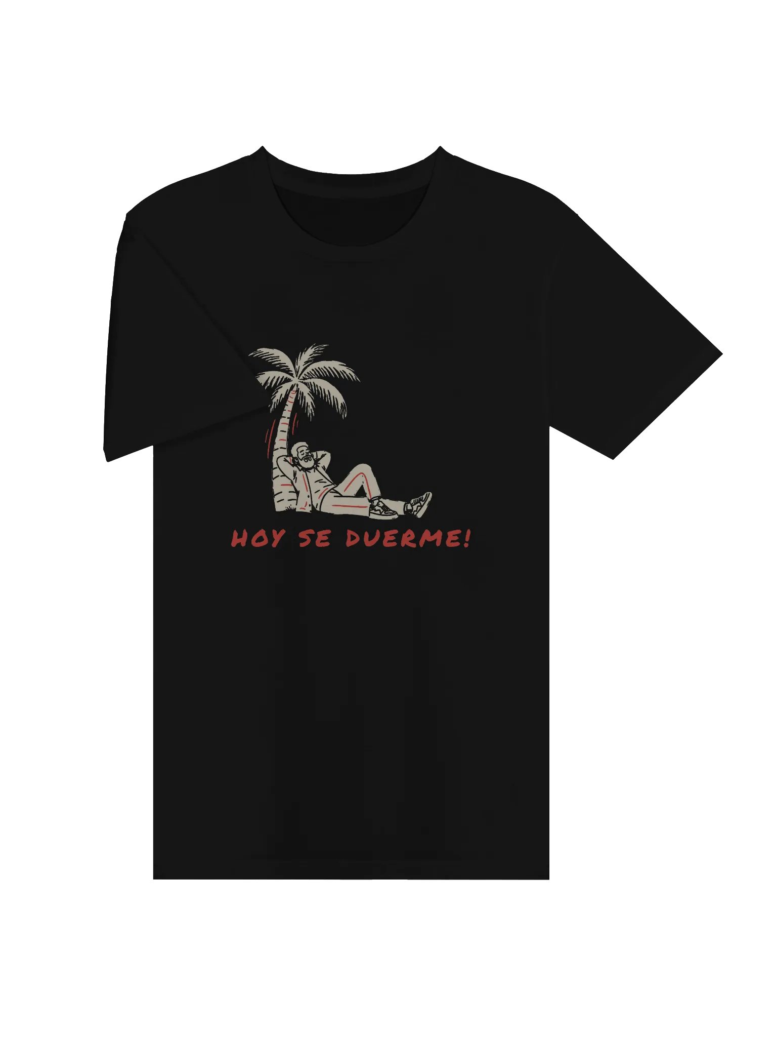 Hoy Se Duerme Tee — Black product image (2)