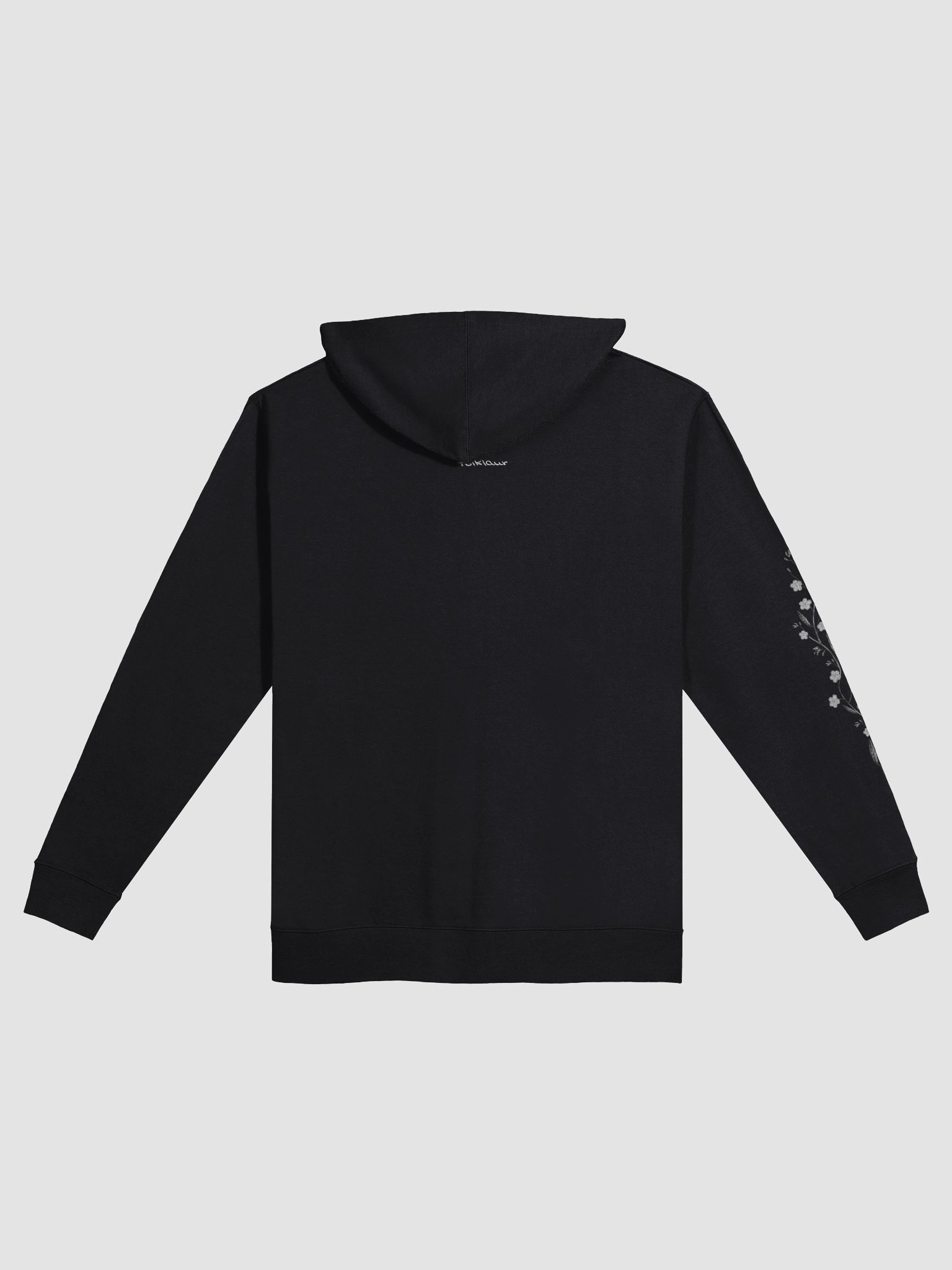 leaves & letters zip up product image (2)