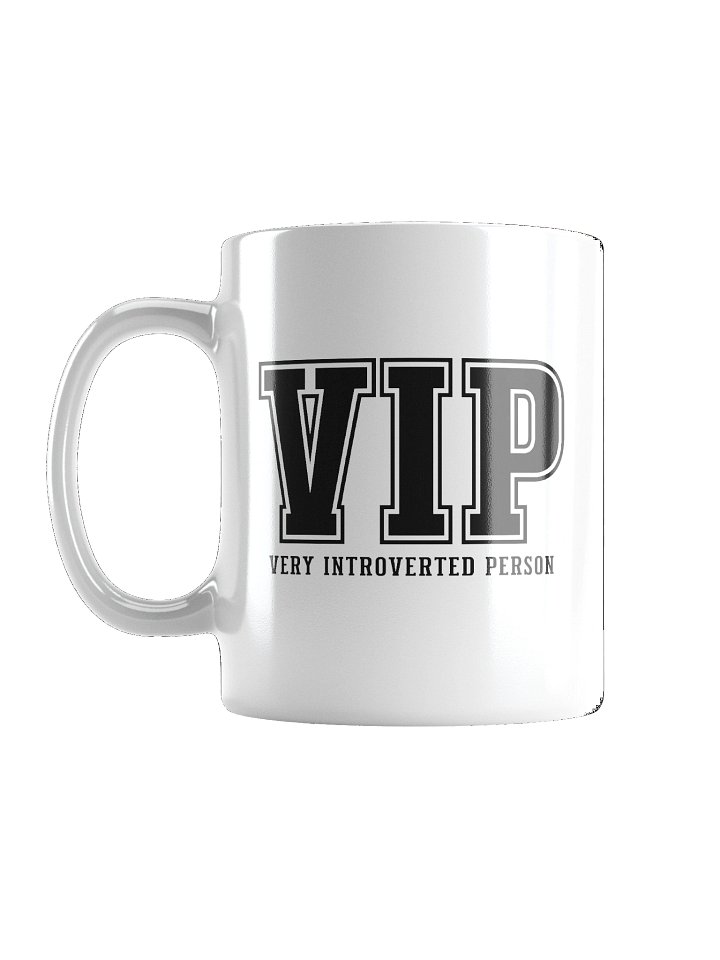 White Glossy Mug - Very Introverted Person product image (2)