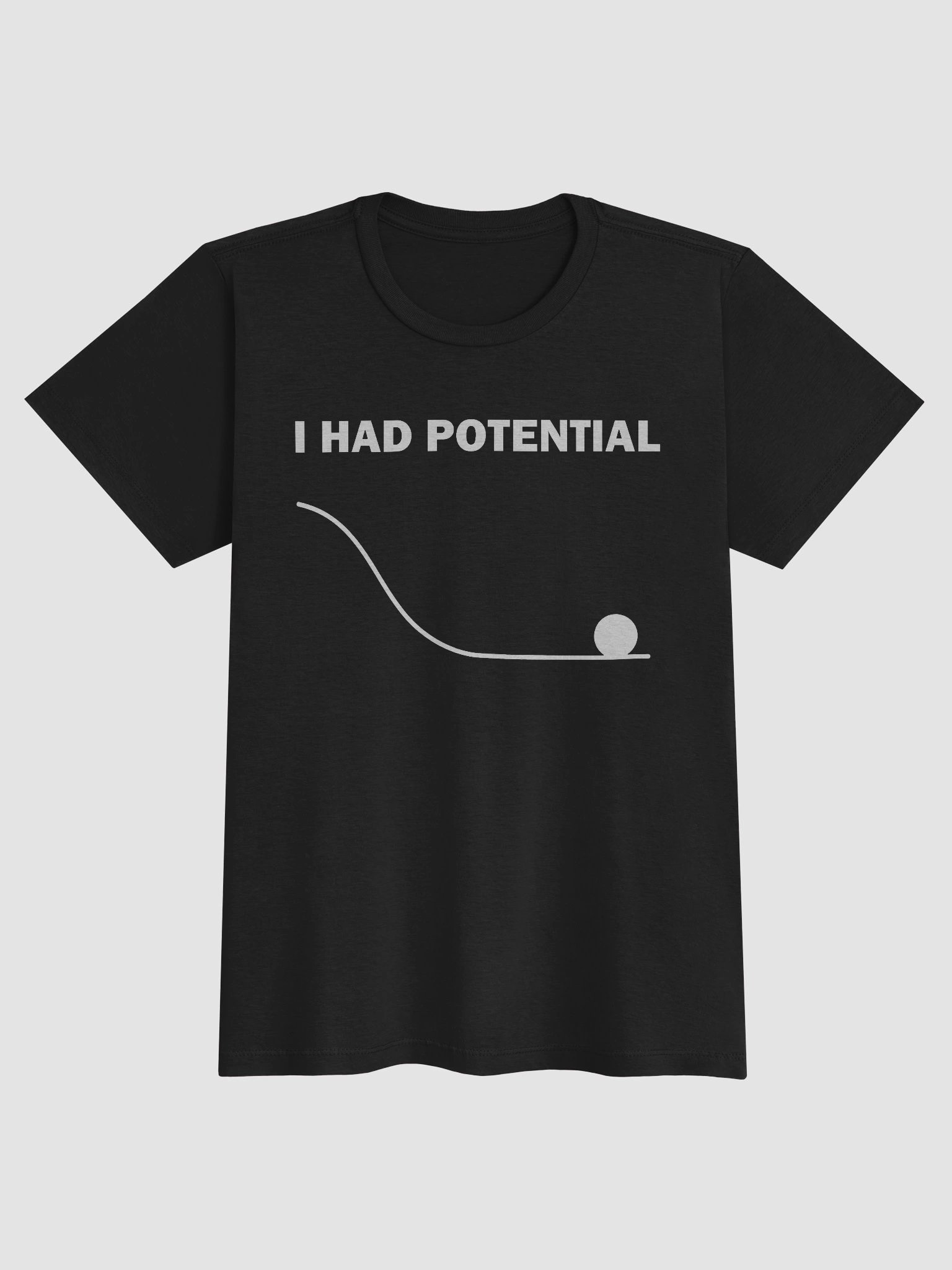 Women's I Had Potential T Shirt 1B1 product image (1)