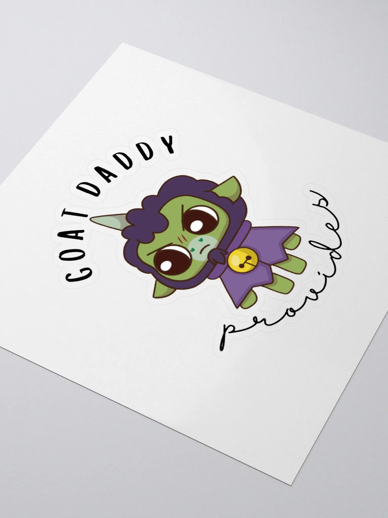 Goat Daddy Provides Sticker product image (7)