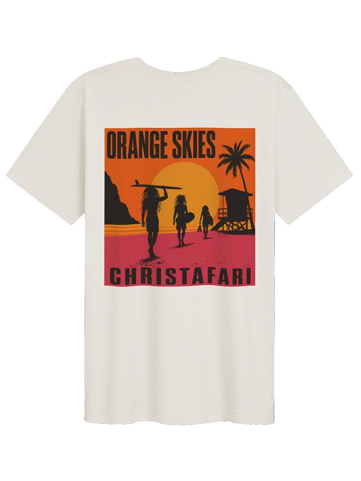 Orange Skies Surf TEE (Front/Back Print) product image (15)
