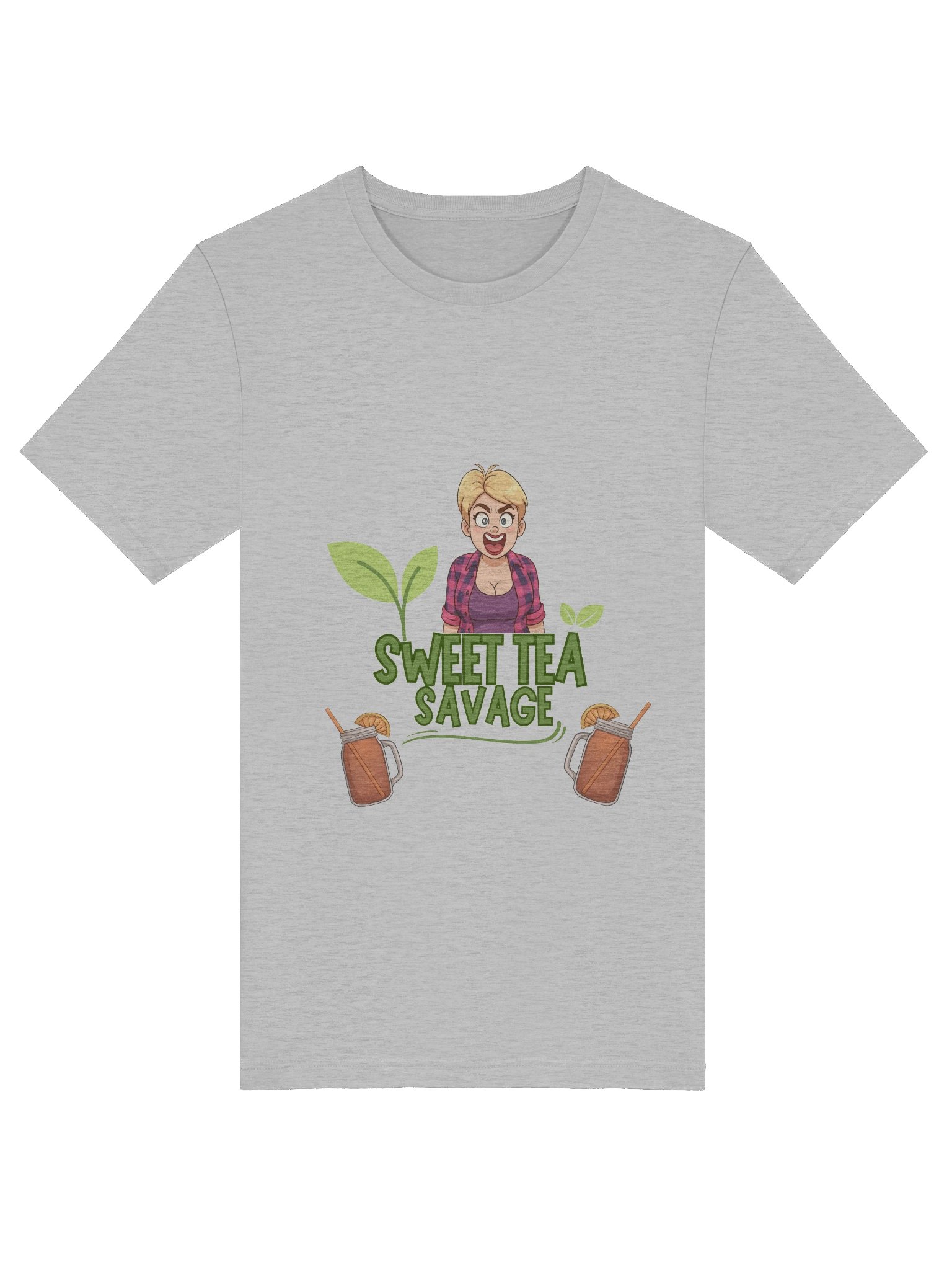 Sweet Tea Savage Tee for Women🍹💋 product image (5)