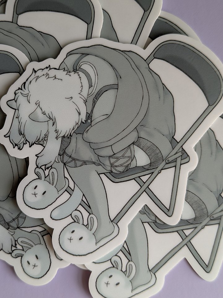 Yuki chair Sticker product image (1)