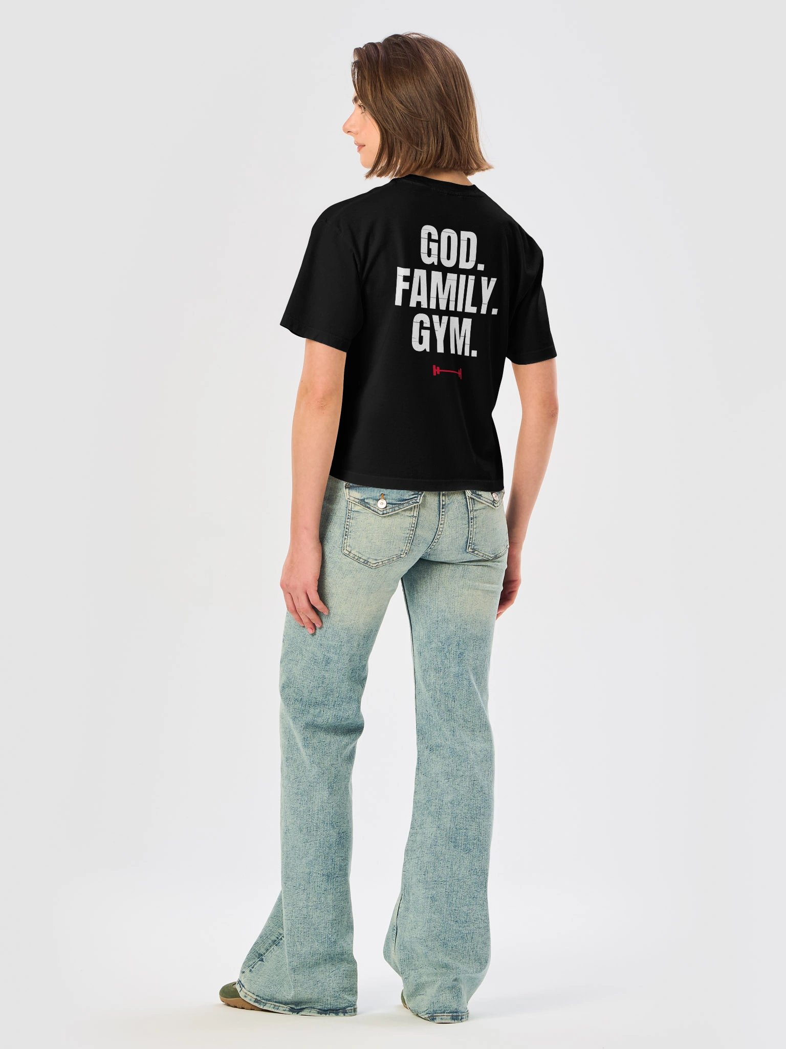 God. Family. Gym. — Women's Oversized Pump Cover product image (8)