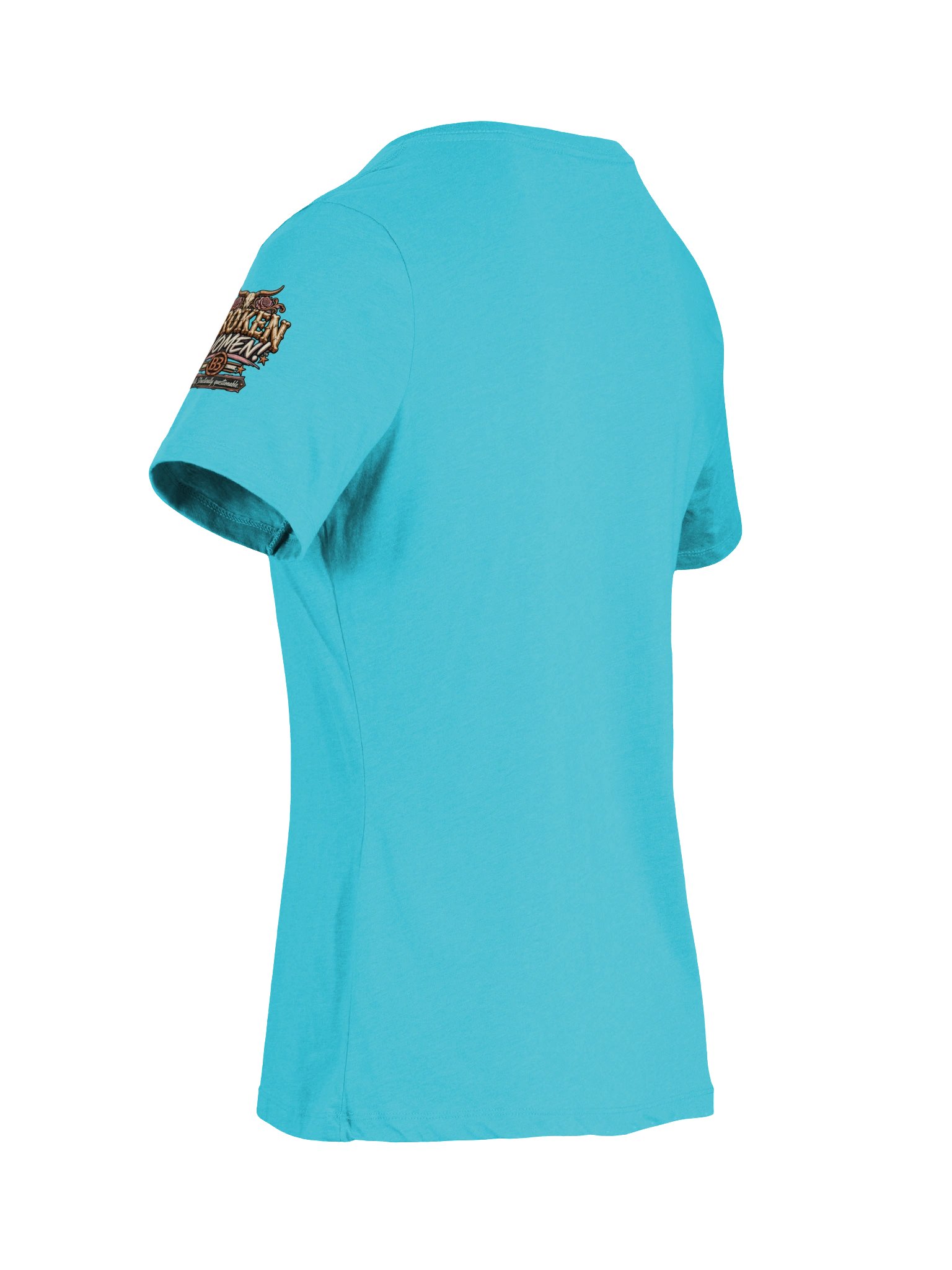 Funny Women's V-Neck Shirt — Same Mess, Higher Standards, Better Snacks | Broken Women!™ product image (9)