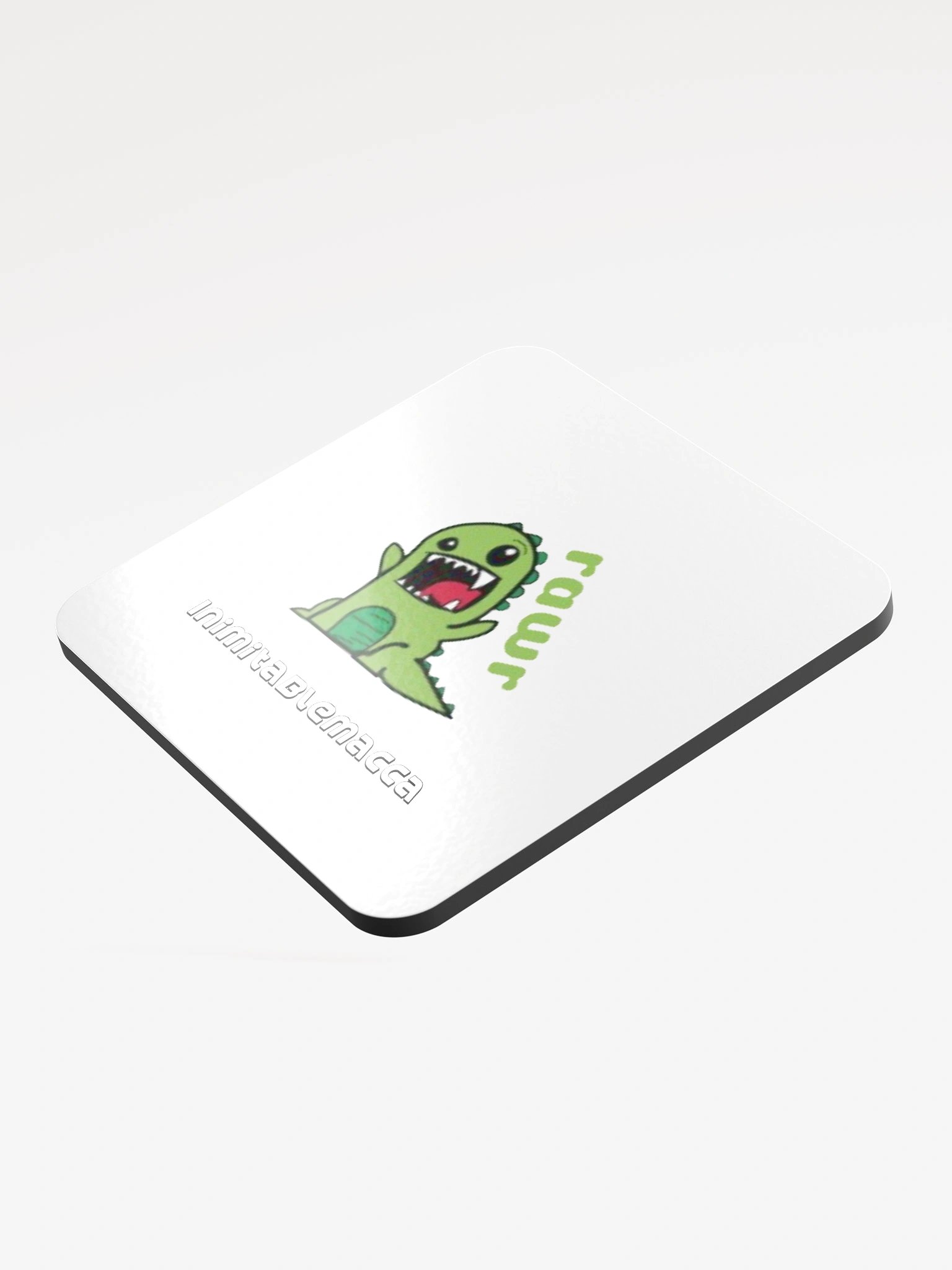 Rawr With InimitableMacca Cork Coaster product image (3)
