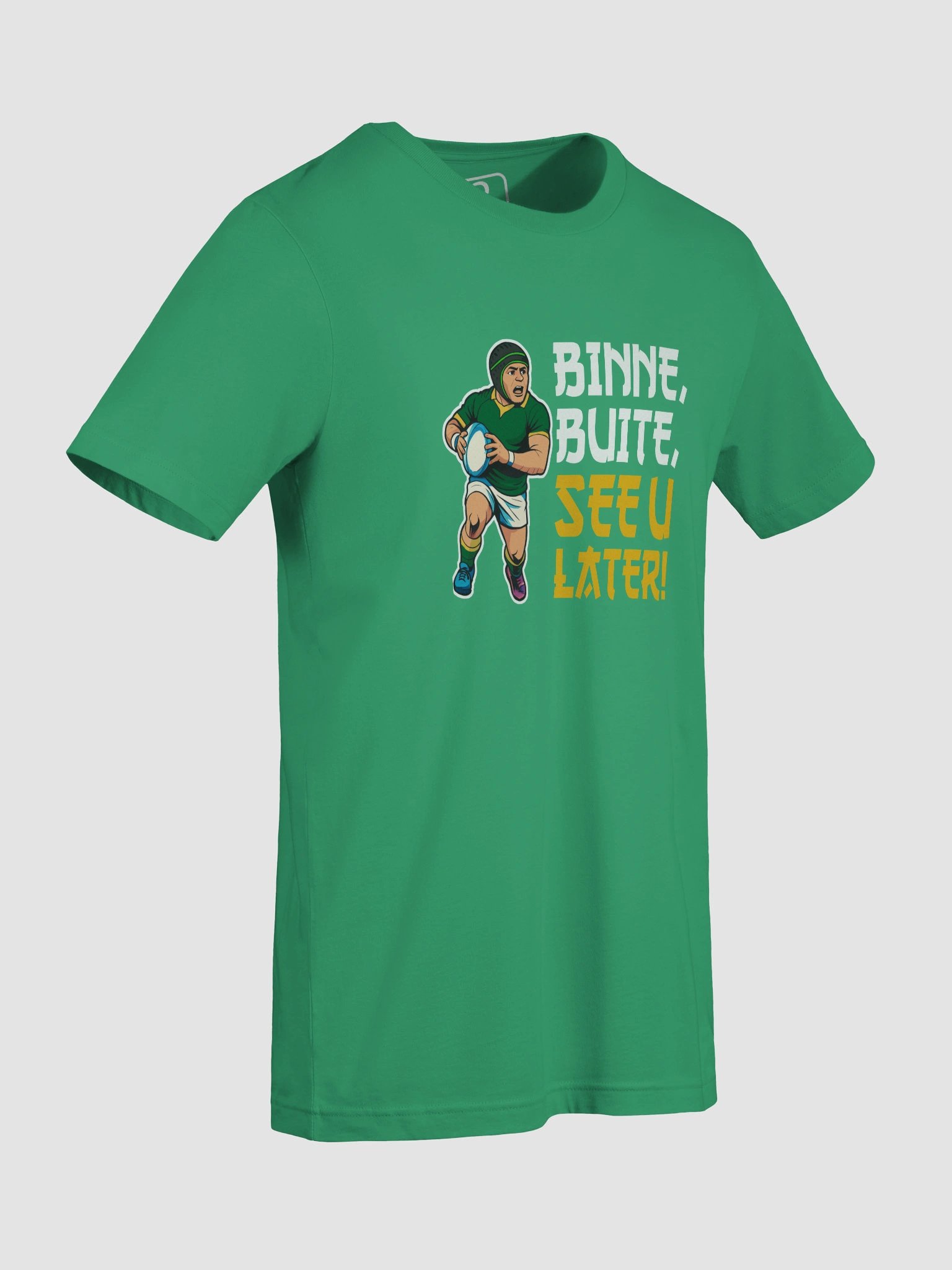 Binne, Buite, See u later! rugby t-shirt product image (10)