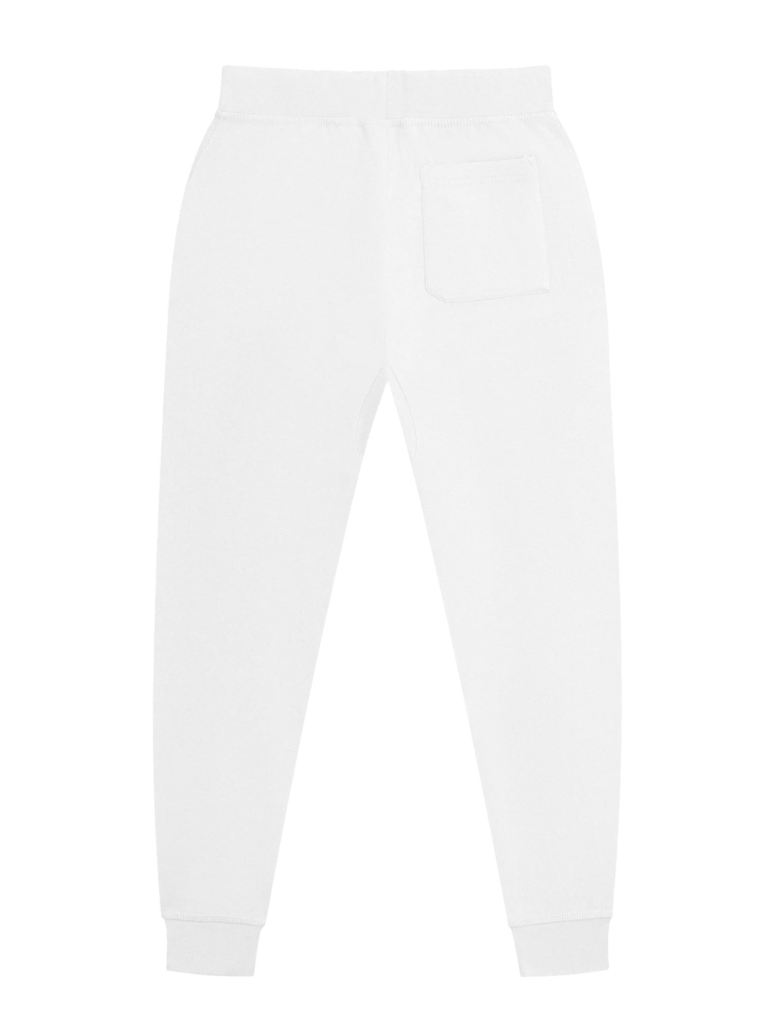 Stevie Stone Legacy In Motion White Embroidered Unisex Joggers product image (2)