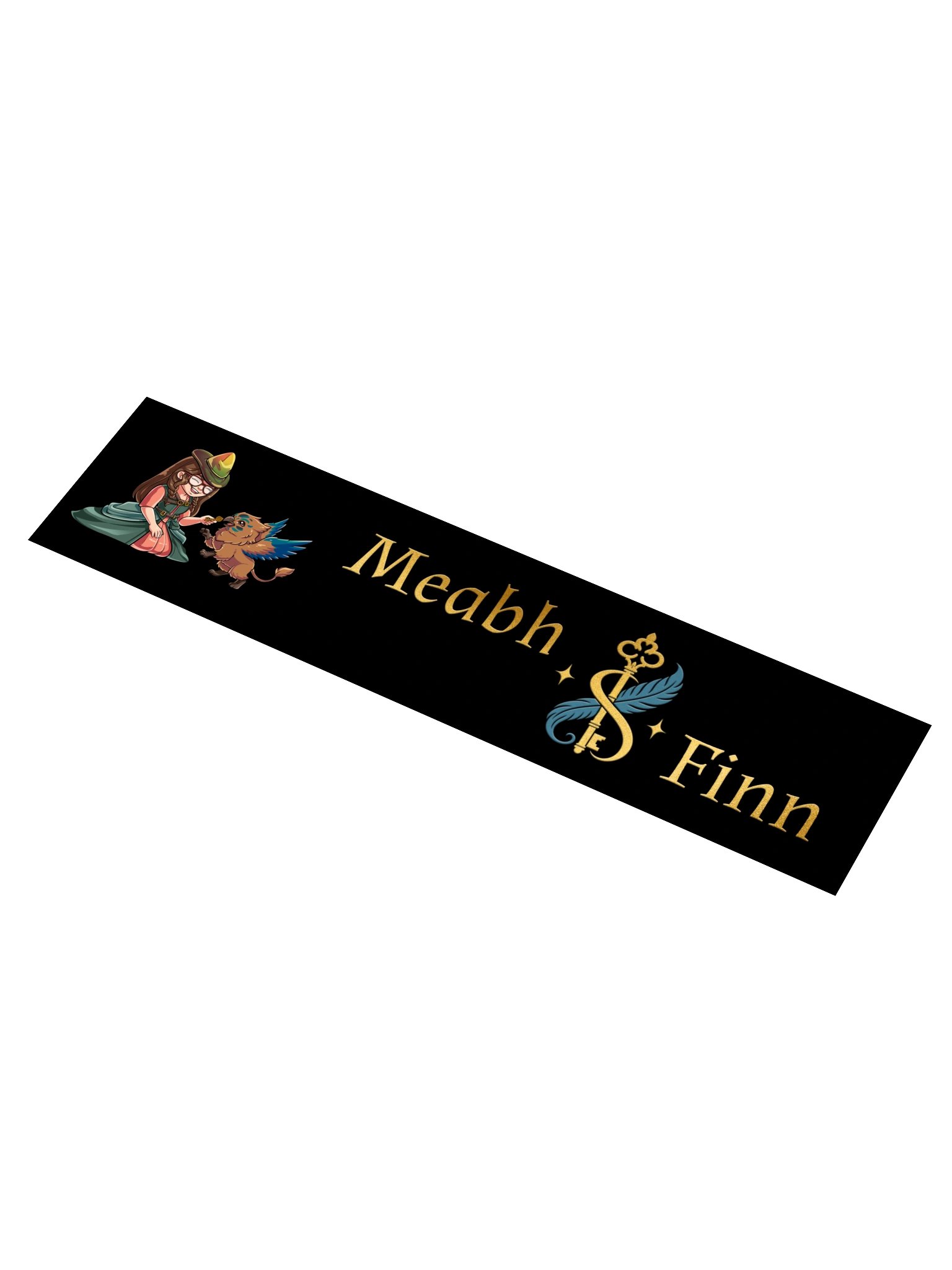 Magic on the Road | Meabh & Finn Bumper Sticker product image (1)