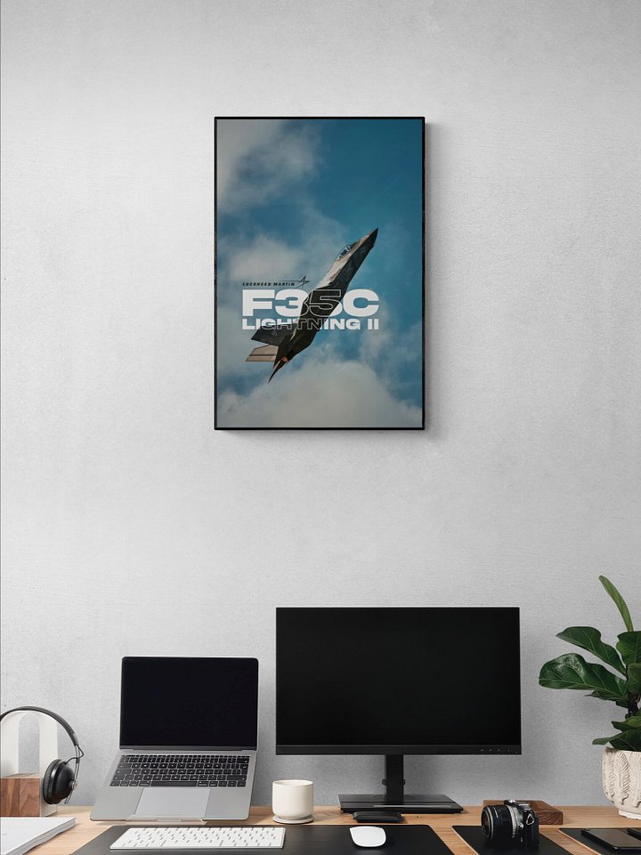 F-35C Lightning II Fighter Jet Poster product image (2)