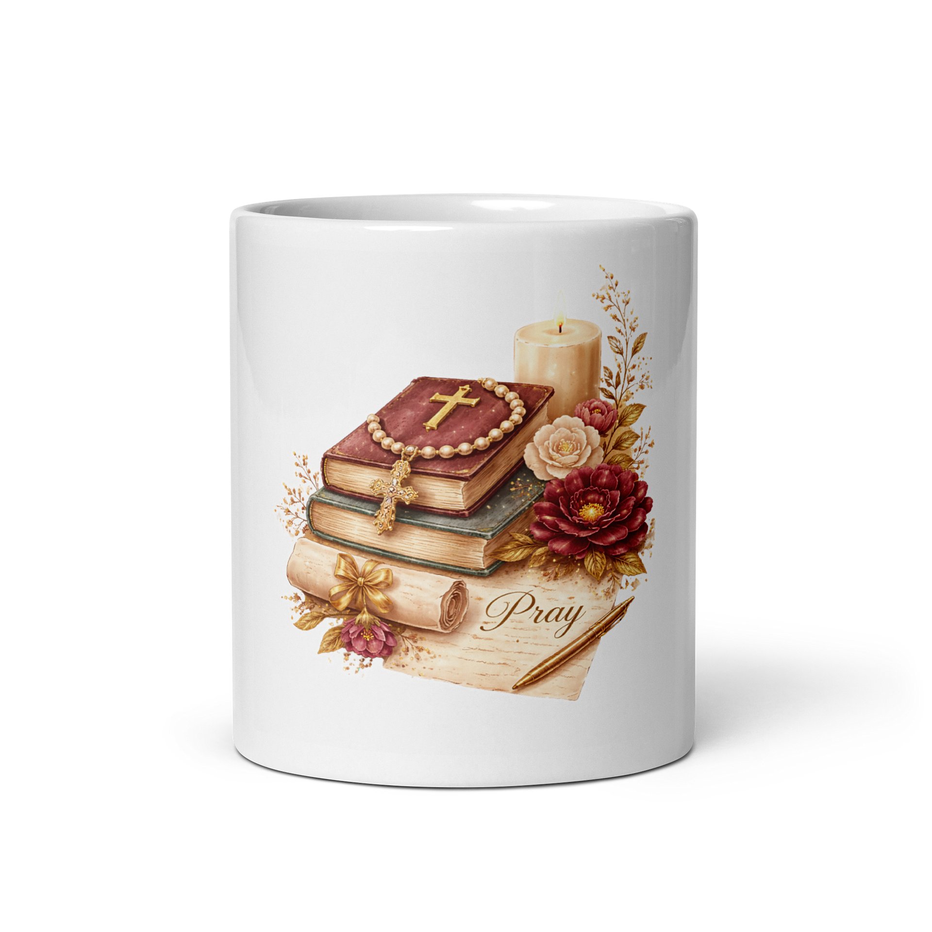Grace Notes Prayer Mug (White) product image (1)