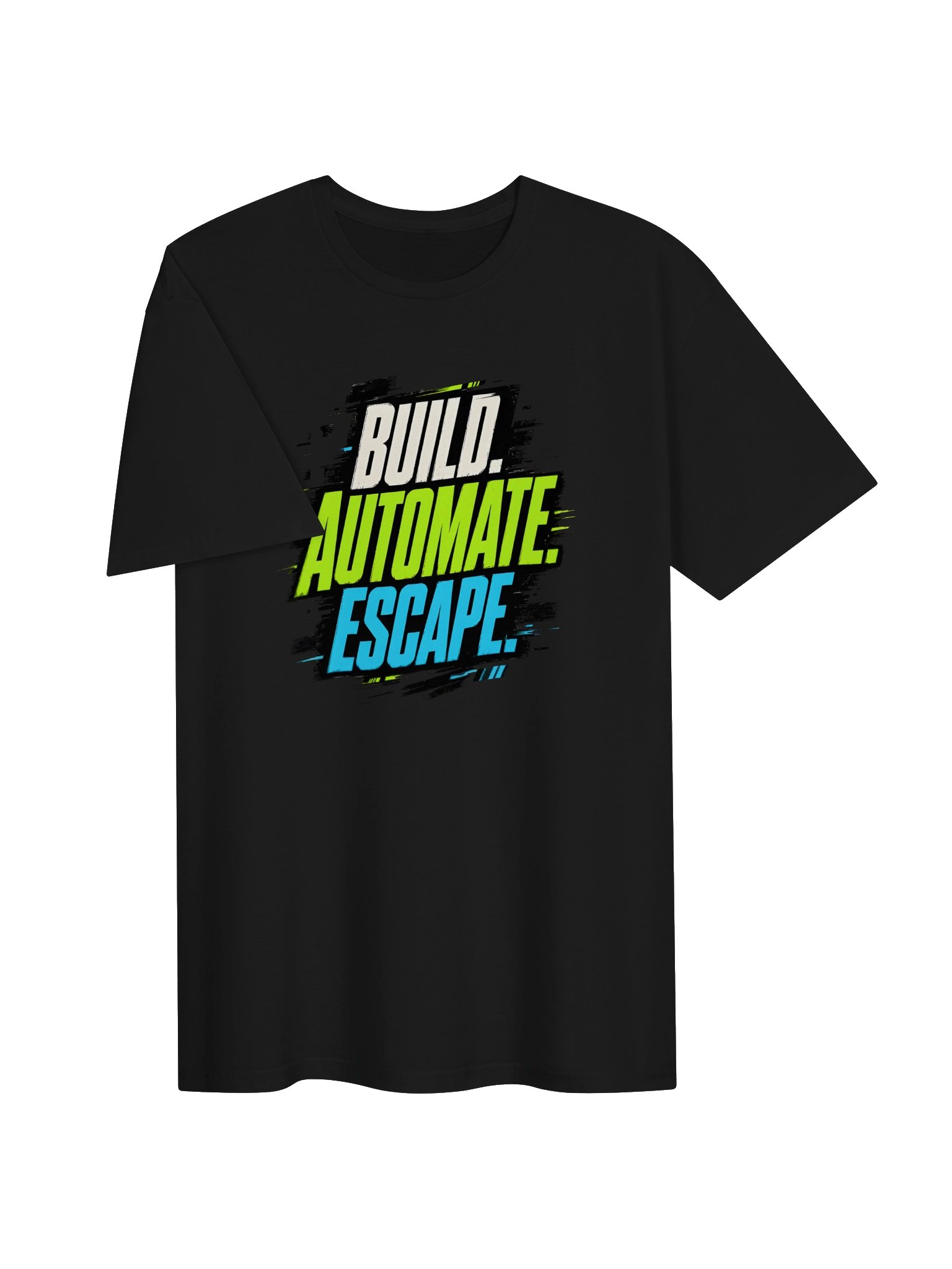 Build Automate Escape - Glitch Tee product image (3)