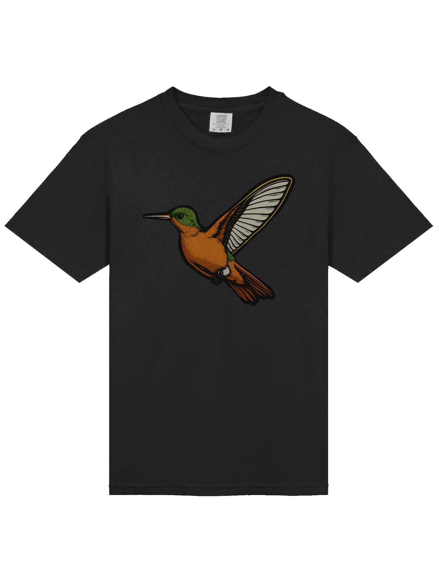 Vibrant Cinnamon Hummingbird Flight Tee product image (27)