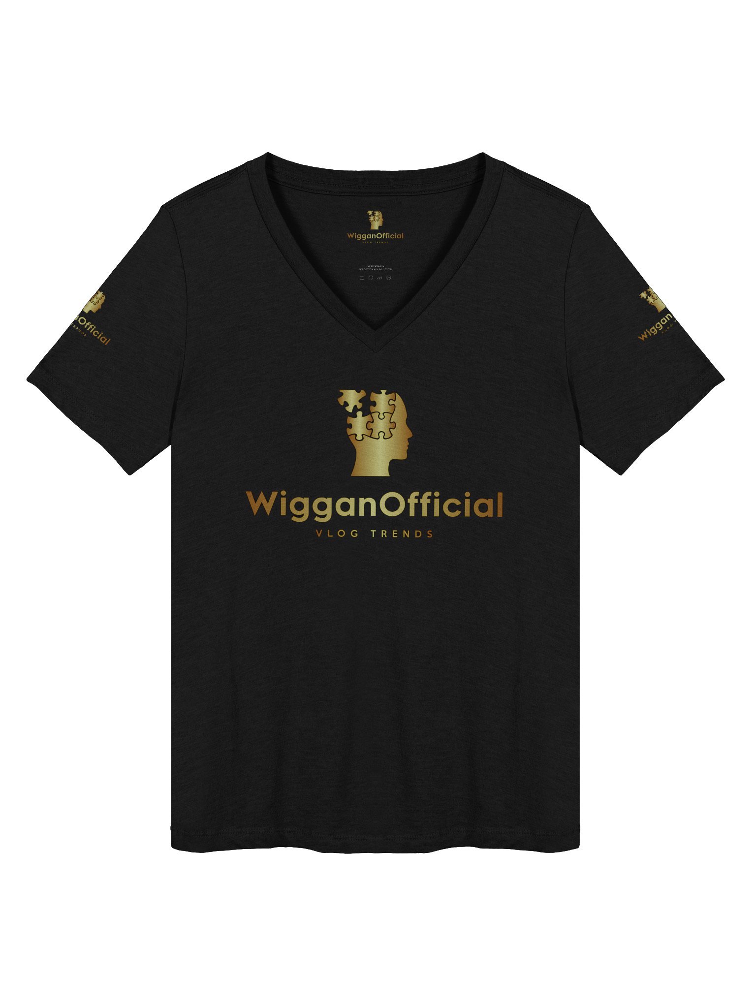 WigganOfficial Women's Relaxed V-Neck T-Shirt product image (1)