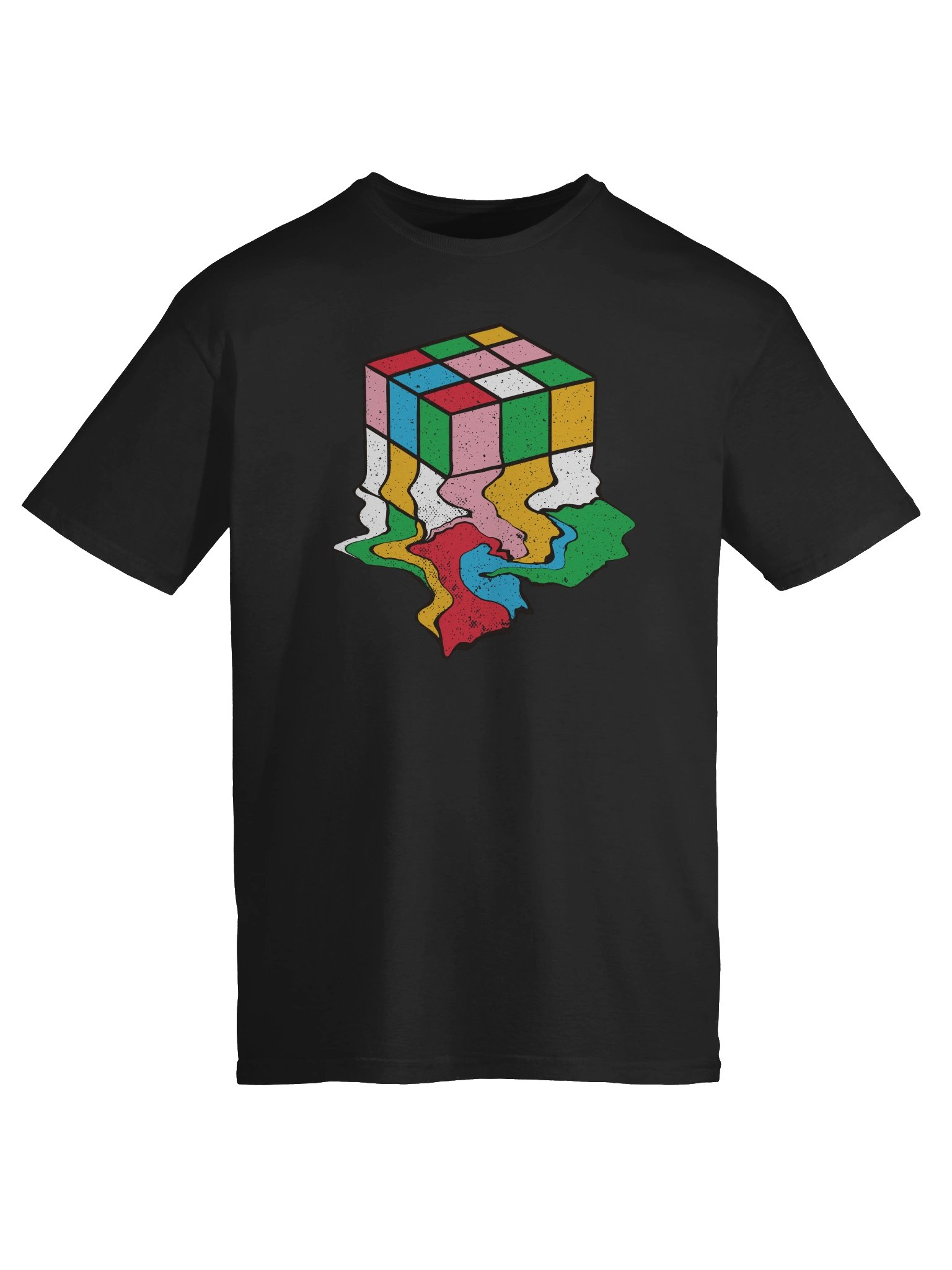 Melting Cube Drip T-Shirt product image (115)