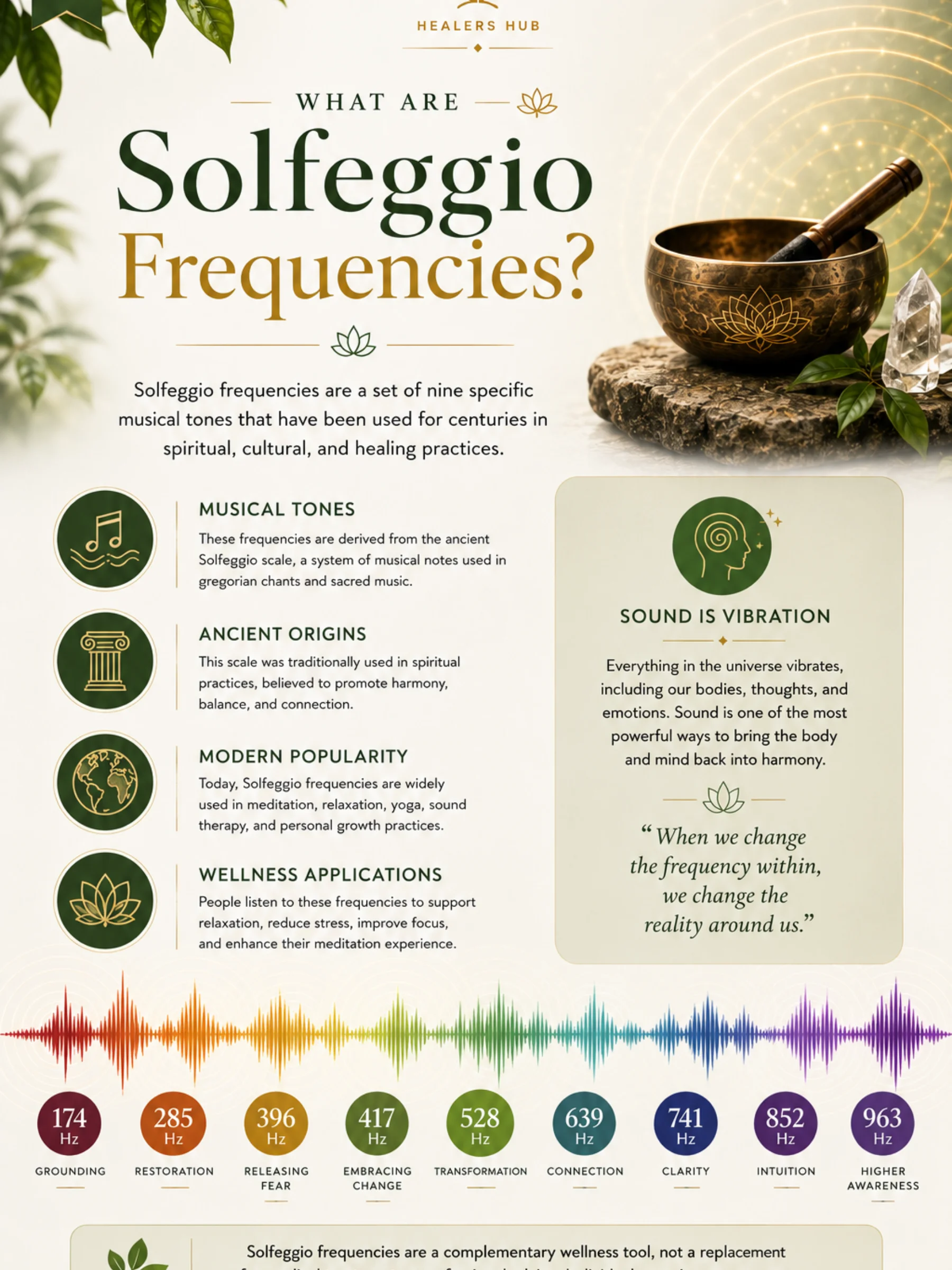 Solfeggio Frequencies Healing Workbook product image (3)