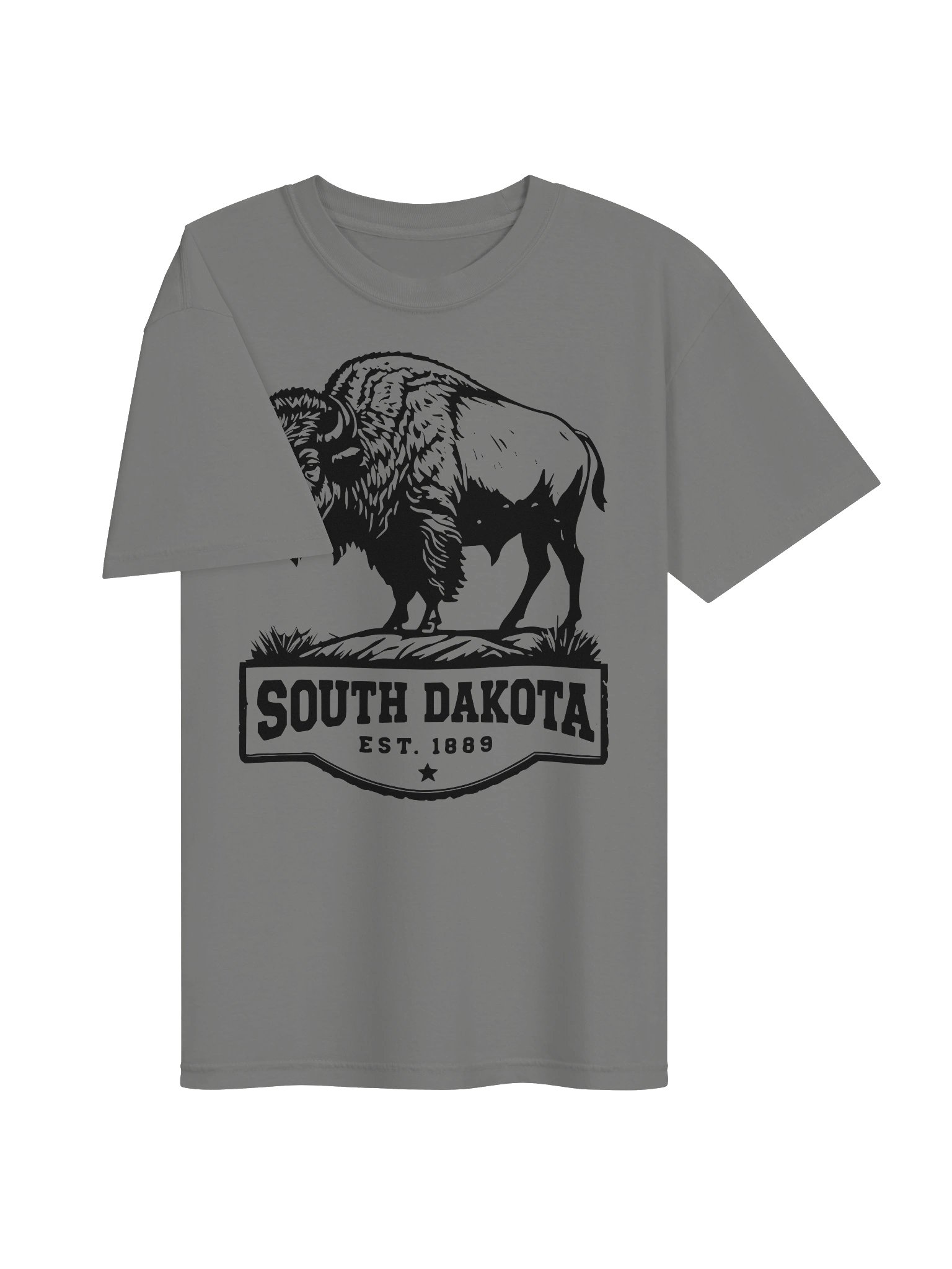 South Dakota Bison T-Shirt | Vintage State Pride Western Tee product image (9)
