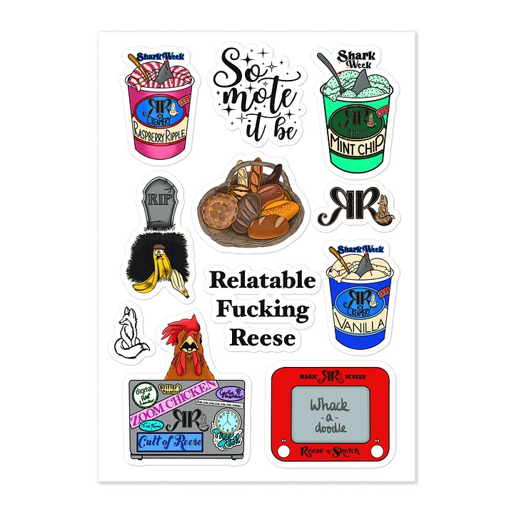 Reesisms Sticker Pack Vol 1 product image (1)