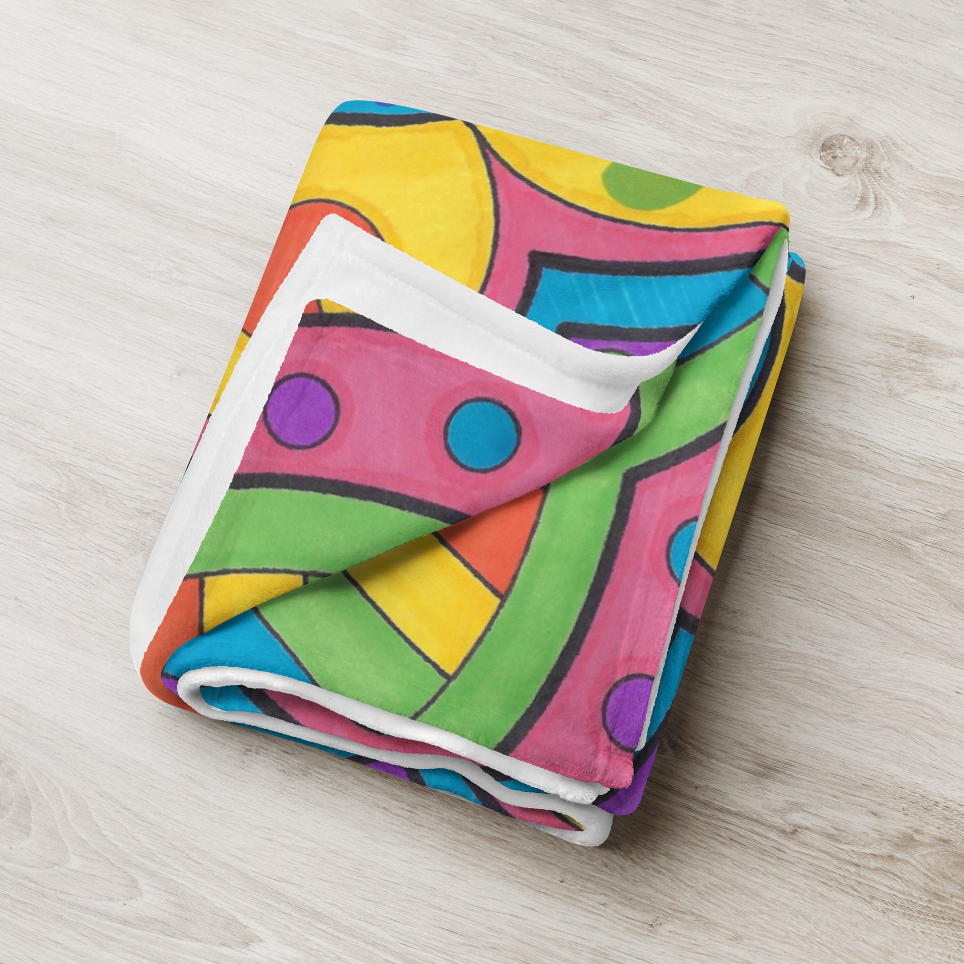 Rainbow Mandala Blanket product image (5)