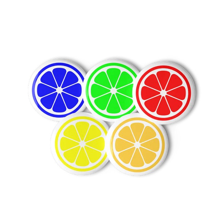 MIKAN Pin Button – 5 Colors product image (1)