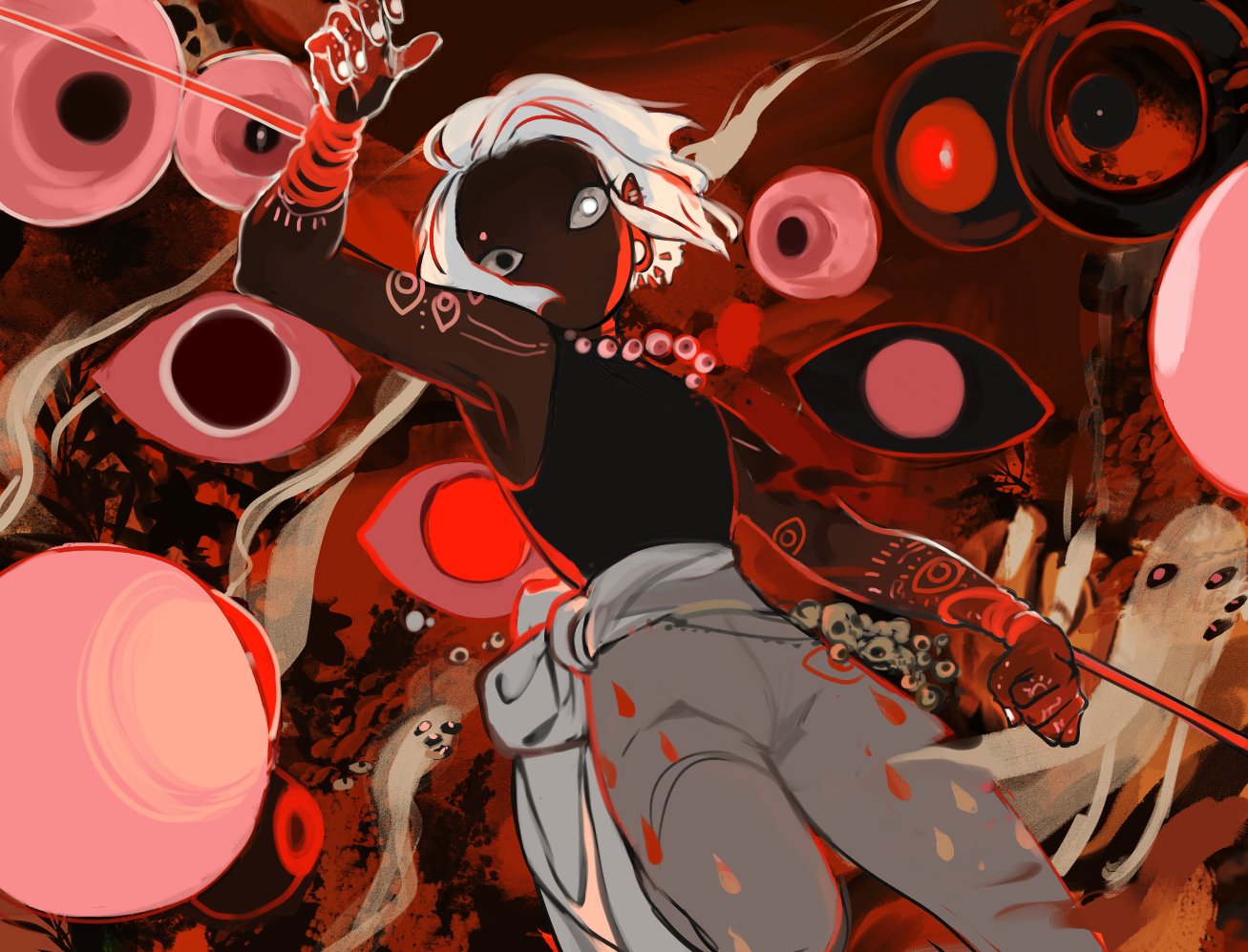 caught in a dream - red product image (1)