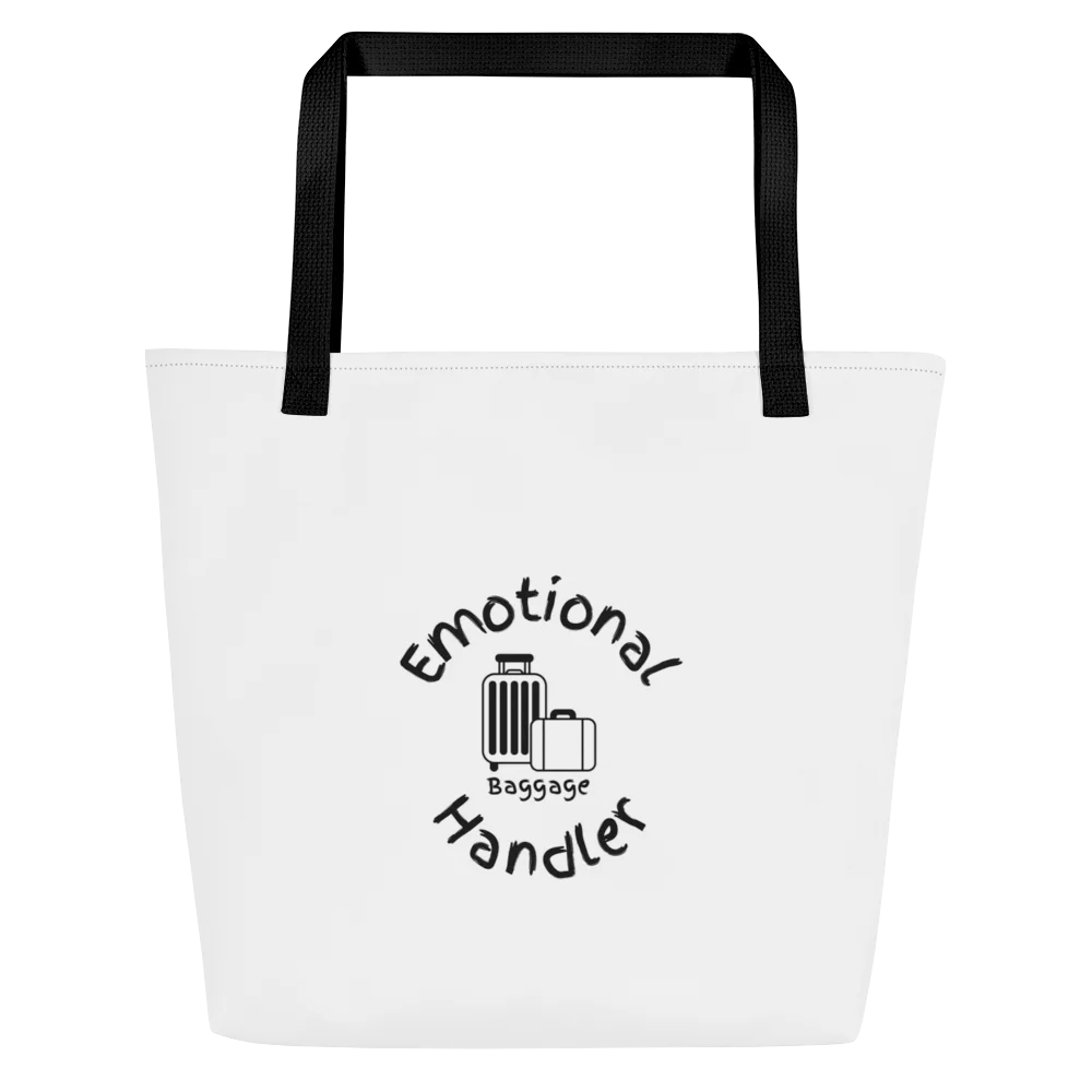 Emotional Baggage Handler Professional Canvas Tote: Finally, a place to put it all. product image (1)