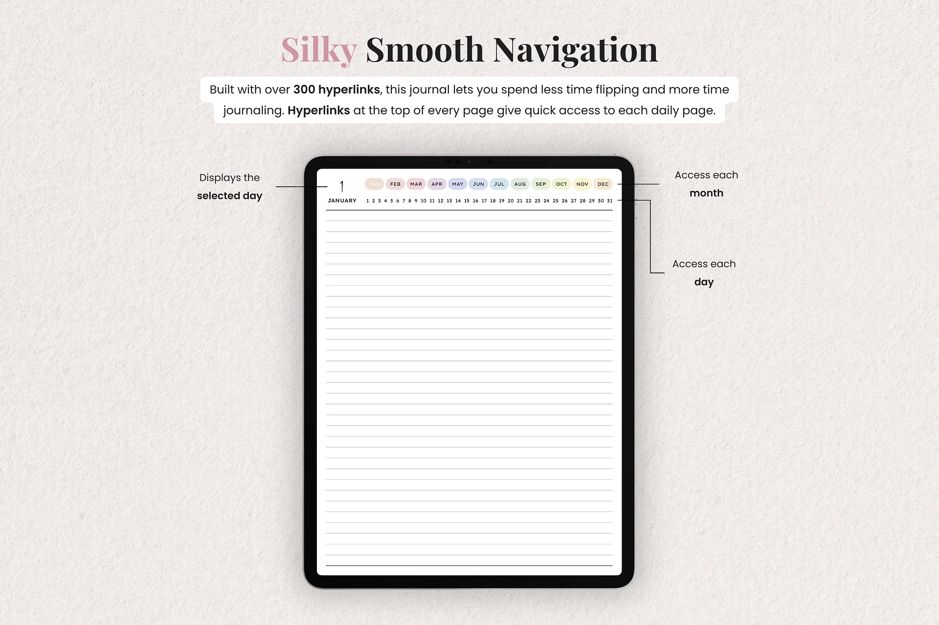 Digital Lined Journal product image (2)
