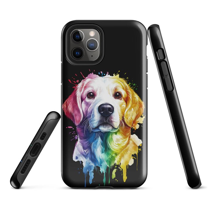 Vibrant Labrador Splash iPhone® Tough Case product image (1)
