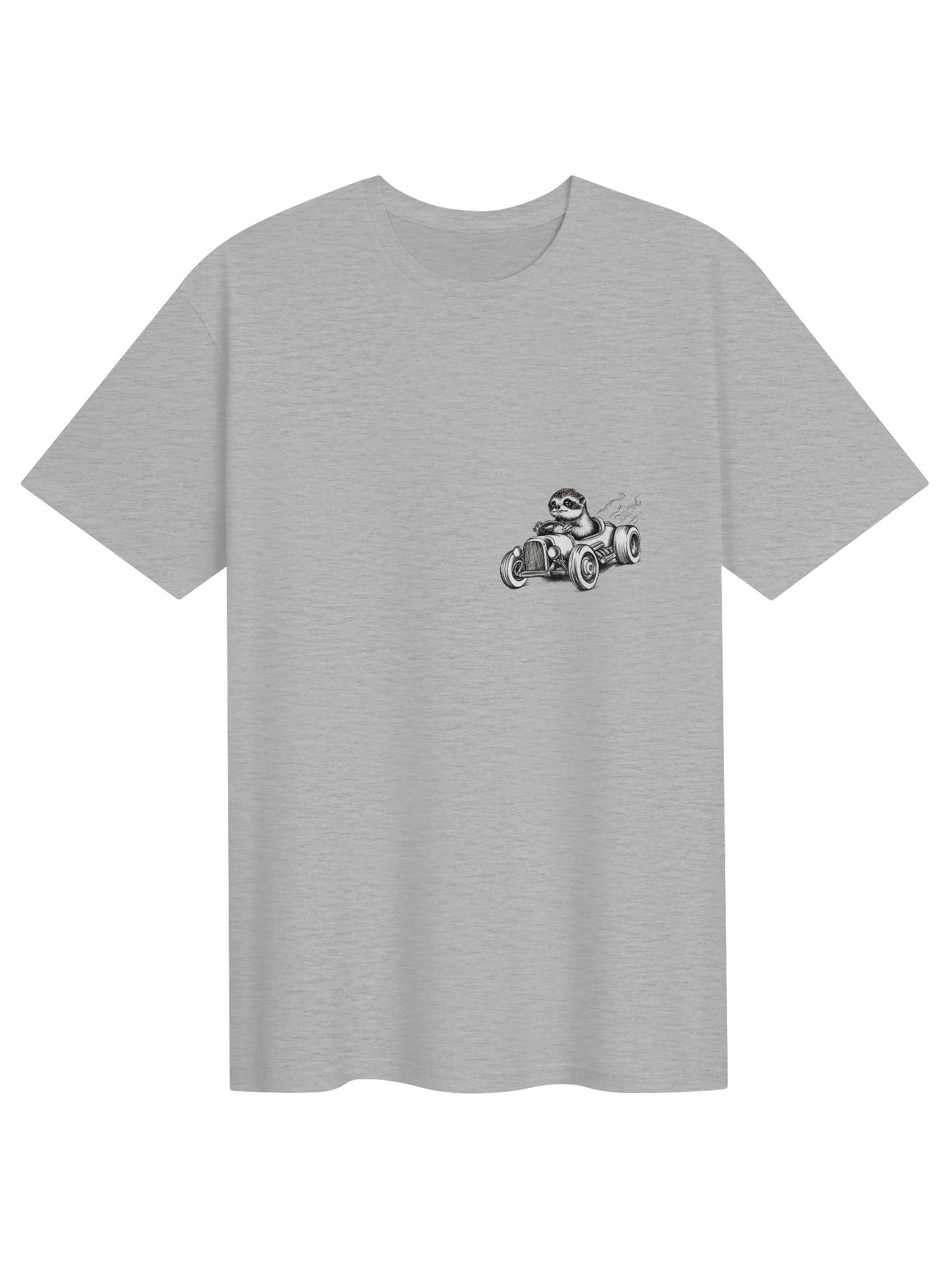 Sloth-Car racer Gildan Unisex Softstyle T-Shirt product image (2)