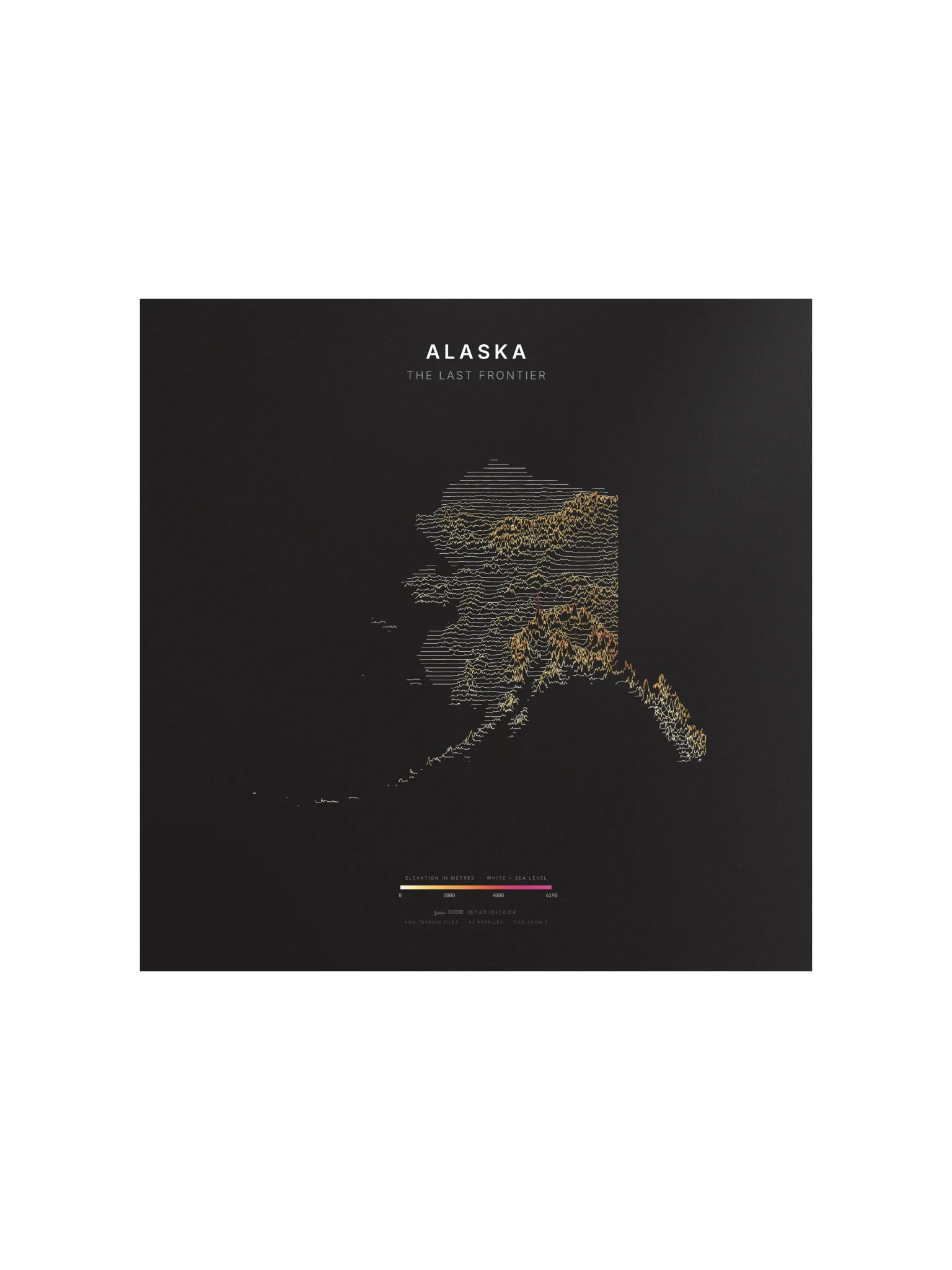 Ridgeline Poster - Alaska product image (1)