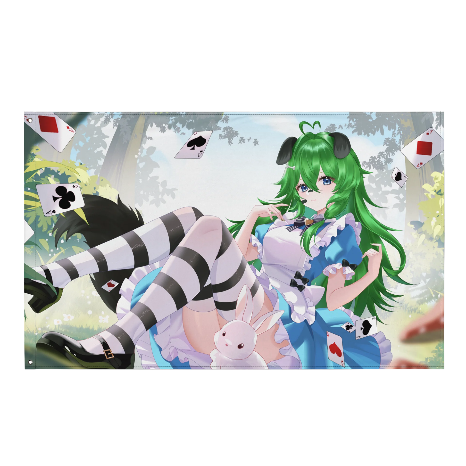 Tippy in wonderland Flag product image (1)
