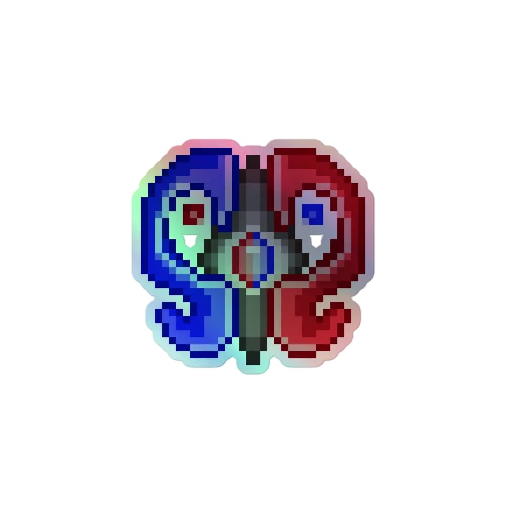 SiS Logo Holographic Sticker product image (1)