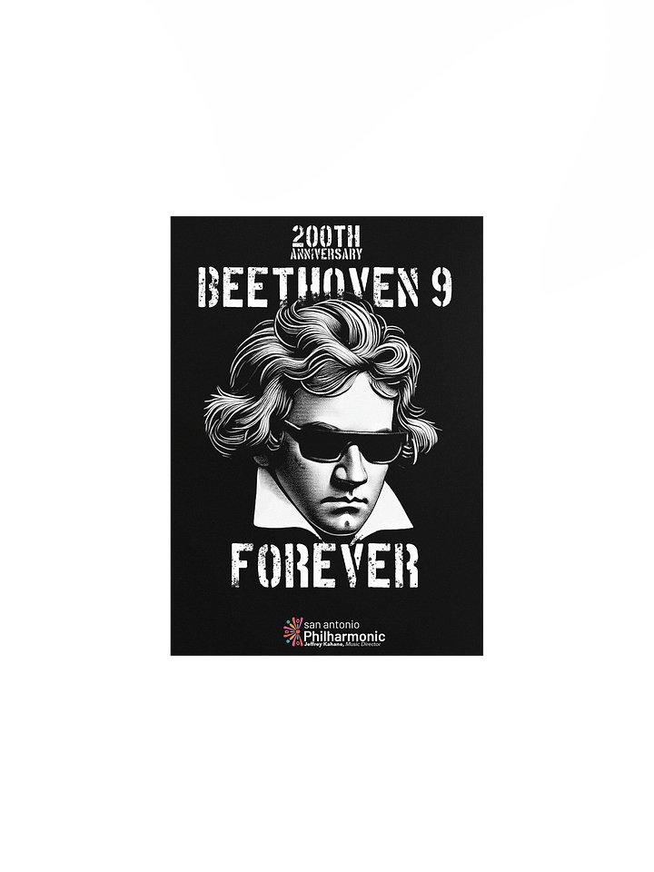 200th Anniversary Beethoven 9 Forever Poster product image (1)