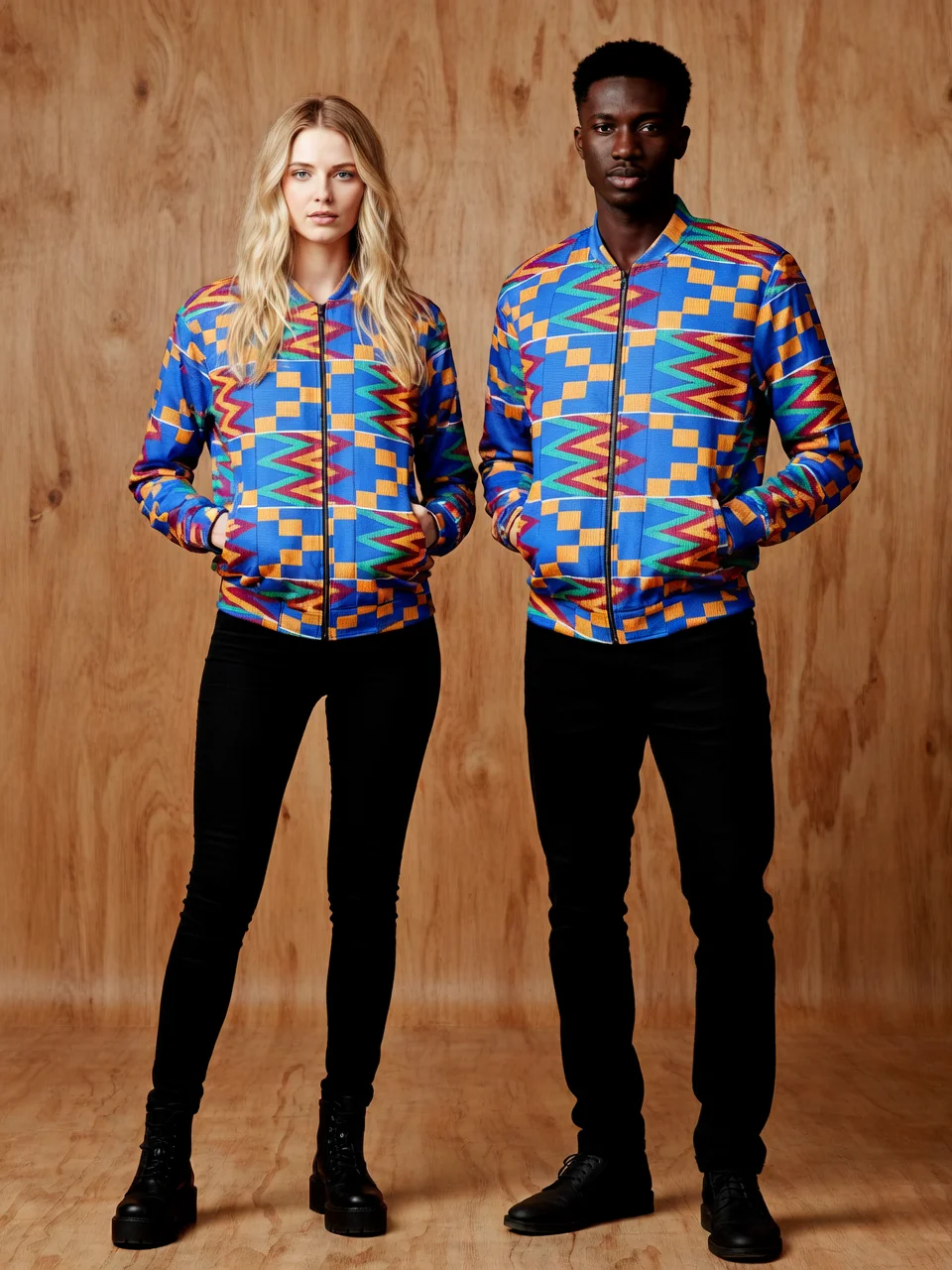 Amunra Print Bomber Jacket product image (1)